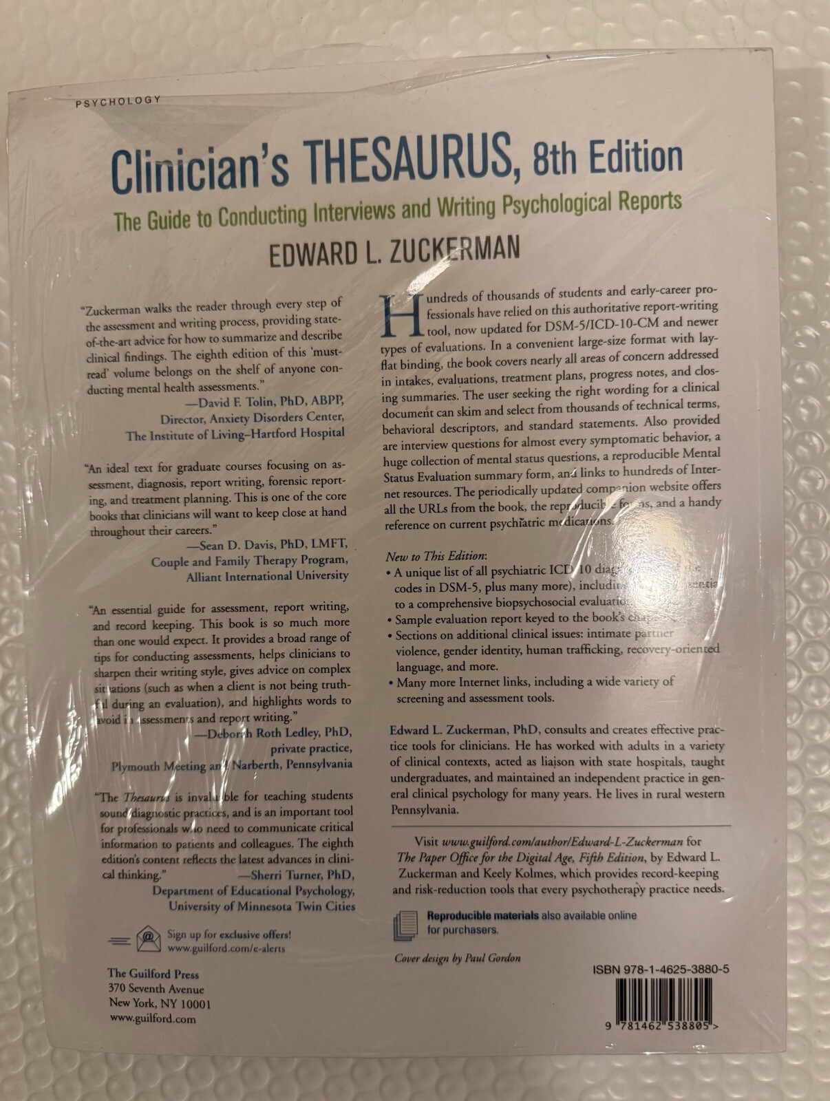 Clinician’s Thesaurus – 8th Edition ( Paperback)