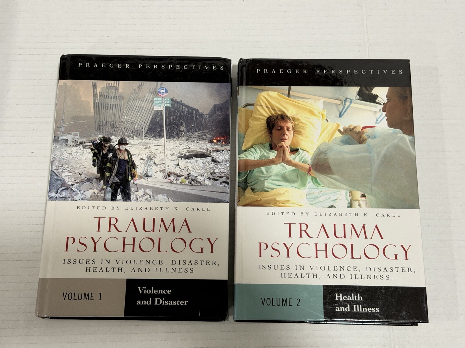 Trauma Psychology 2 volume set books Hard Cover