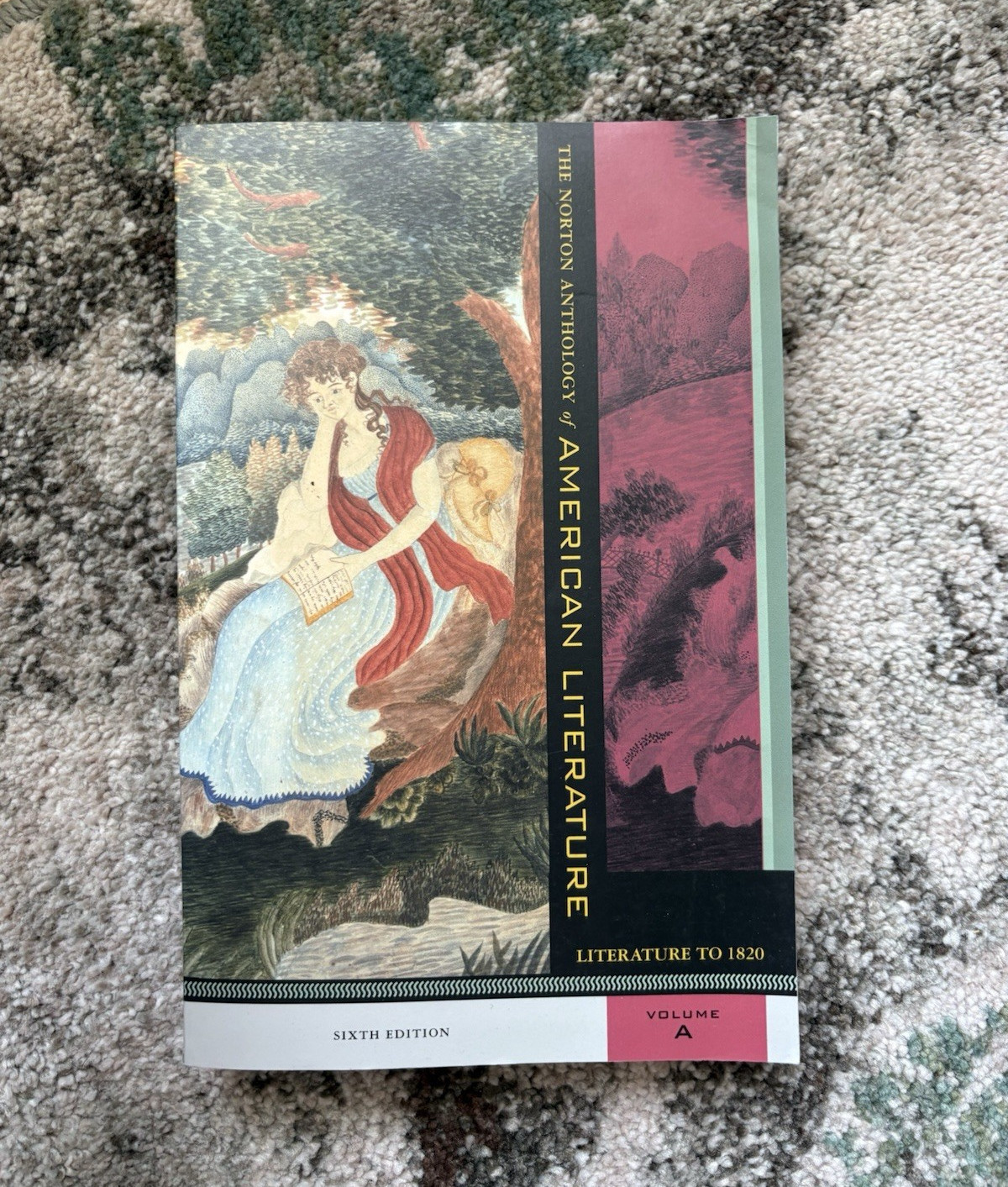 Norton Anthology of American Literature Vol A to 1820 6th Ed Baym Paperback