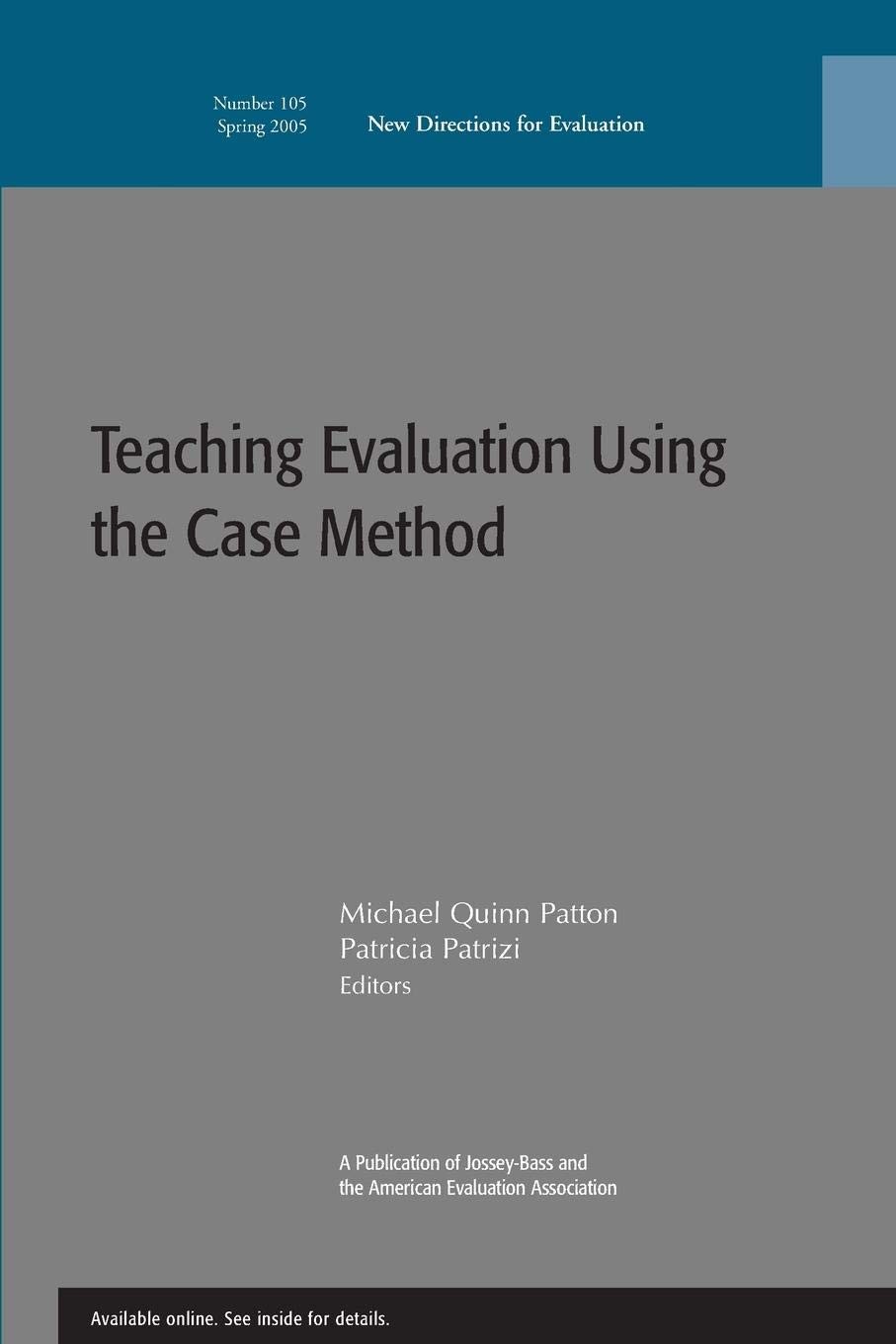Teach Eval Using Case Meth 105