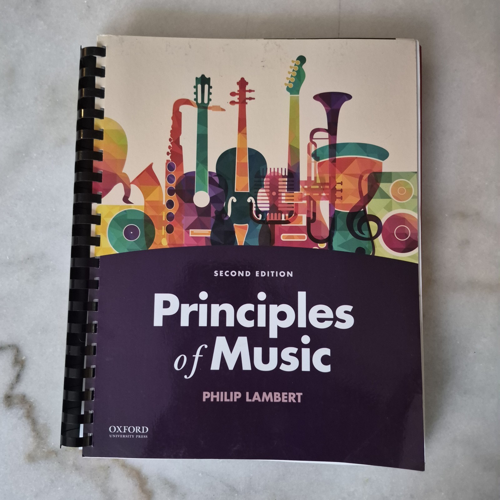 Principles of Music Spiral Philip Lambert