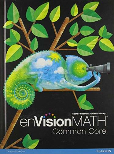 EnVision Math Common Core, Grade 4 – Hardcover By Scott Foresman – GOOD