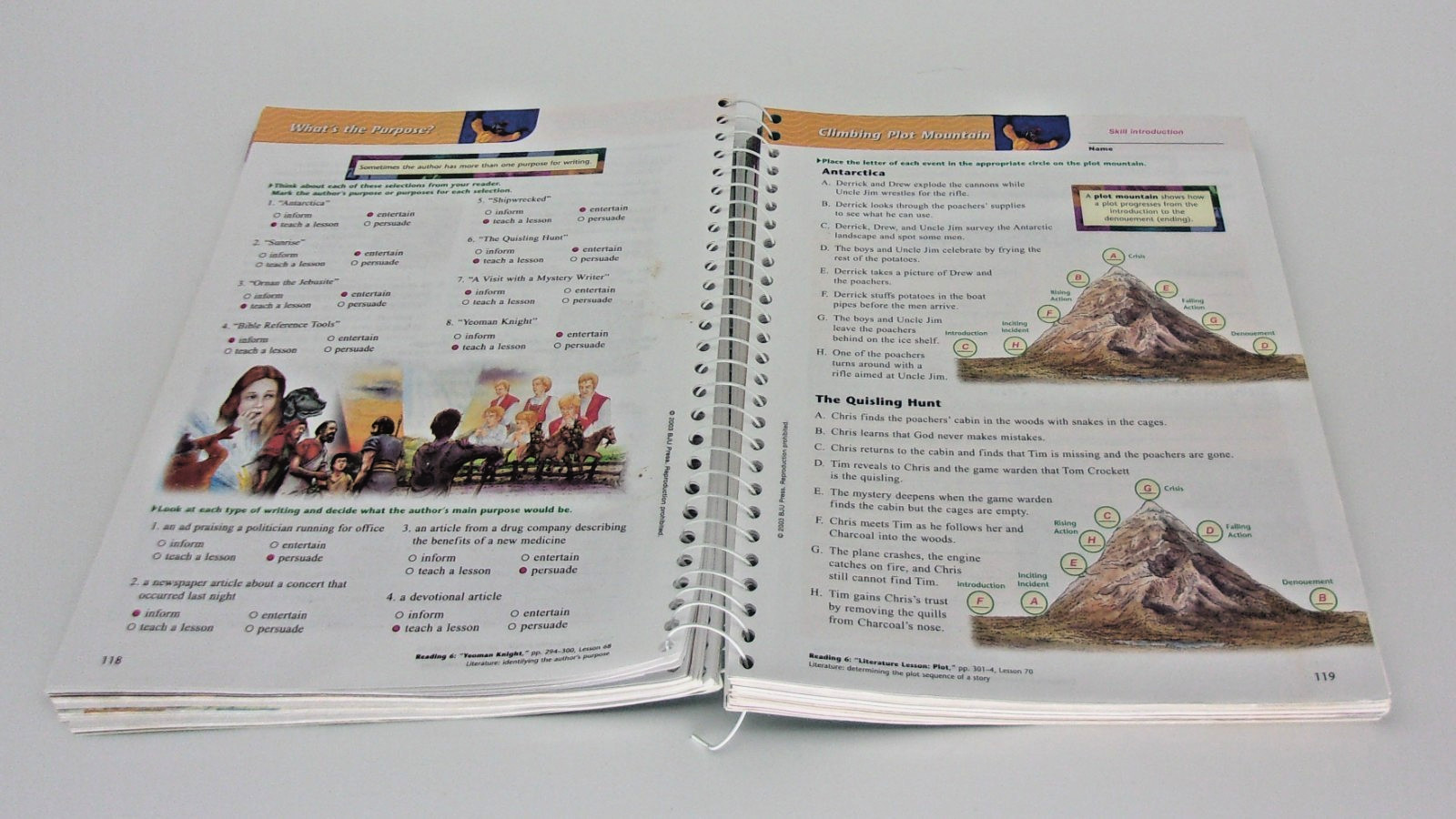 Set 3 Reading 6 As Full as the World Teacher’s Ed.1 &2,Worktext Answer Key 2 Ed.