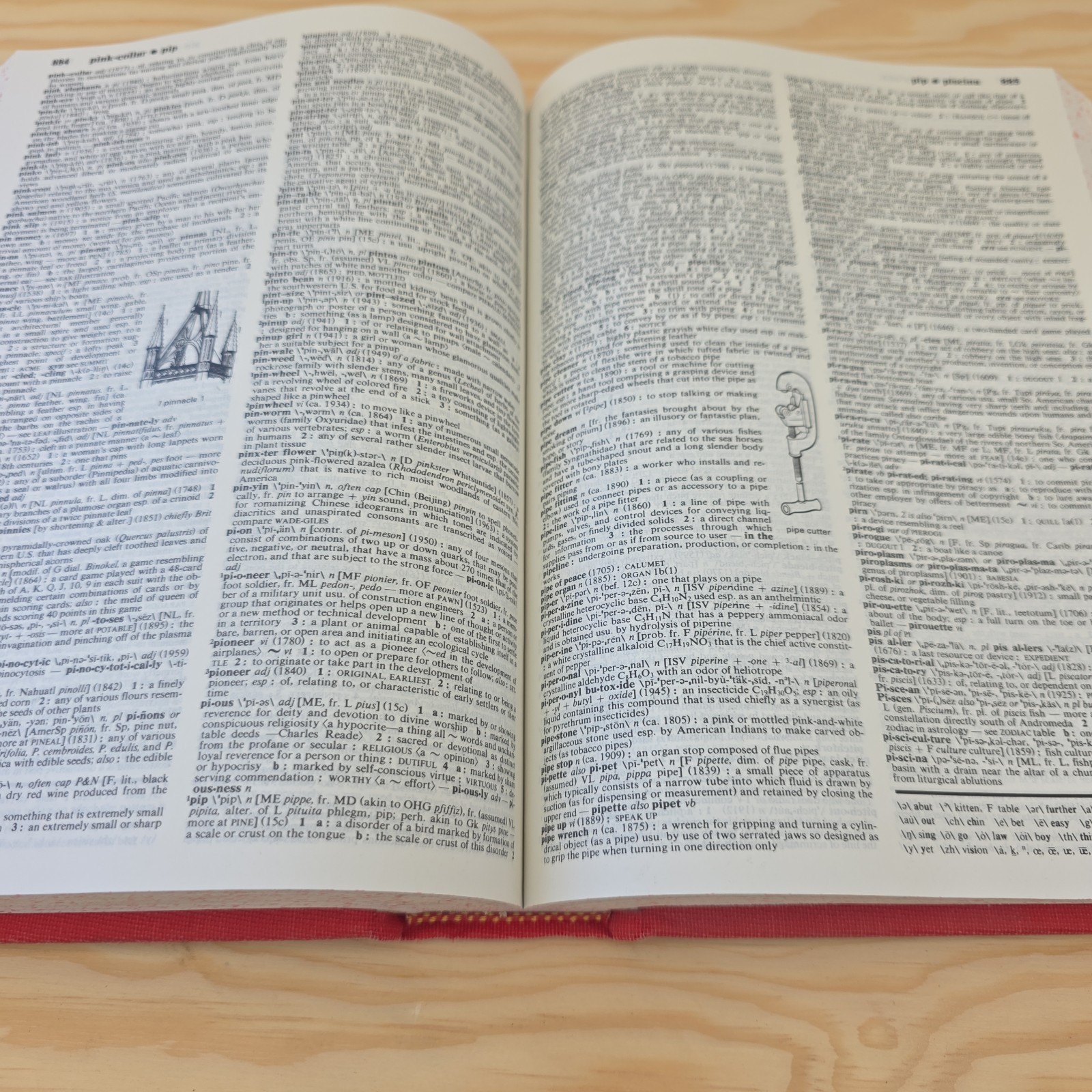 Merriam-Webster’s Collegiate Dictionary Tenth Edition Thumb-Indexed 2001