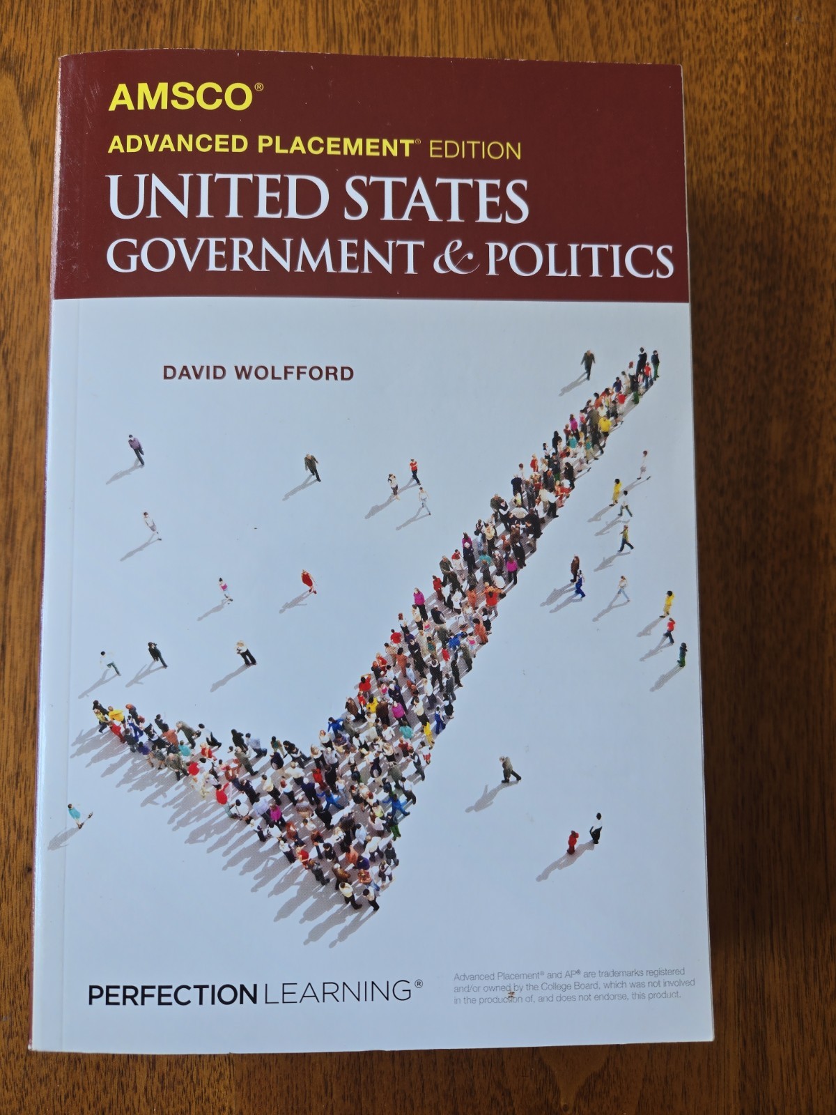 AMSCO Advanced Placement Ed. United States Government & Politics LIKE NEW 2024