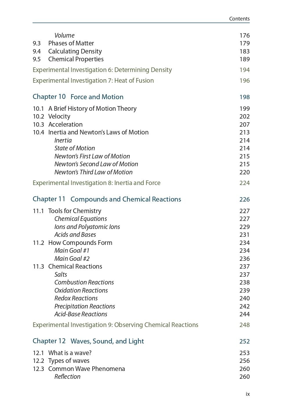 Novare Physical Science