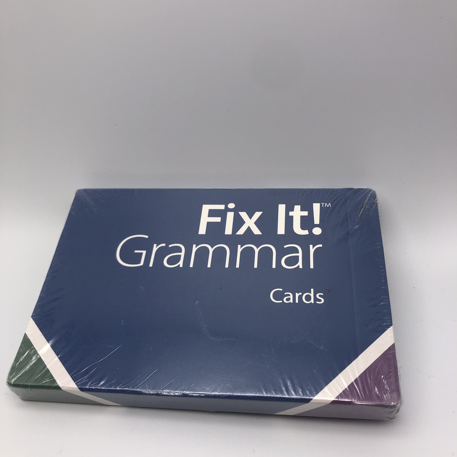 Fix It! IEW 30 full color Grammar Cards highlight key grammar concepts Fast Ship