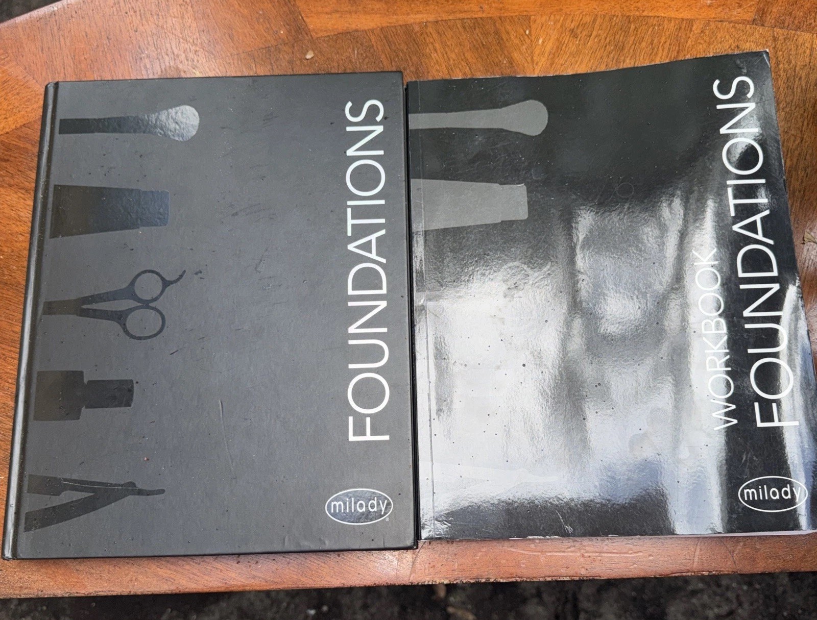 Milady Standard Foundations by Milady (2019, Hardcover) + Workbook Set