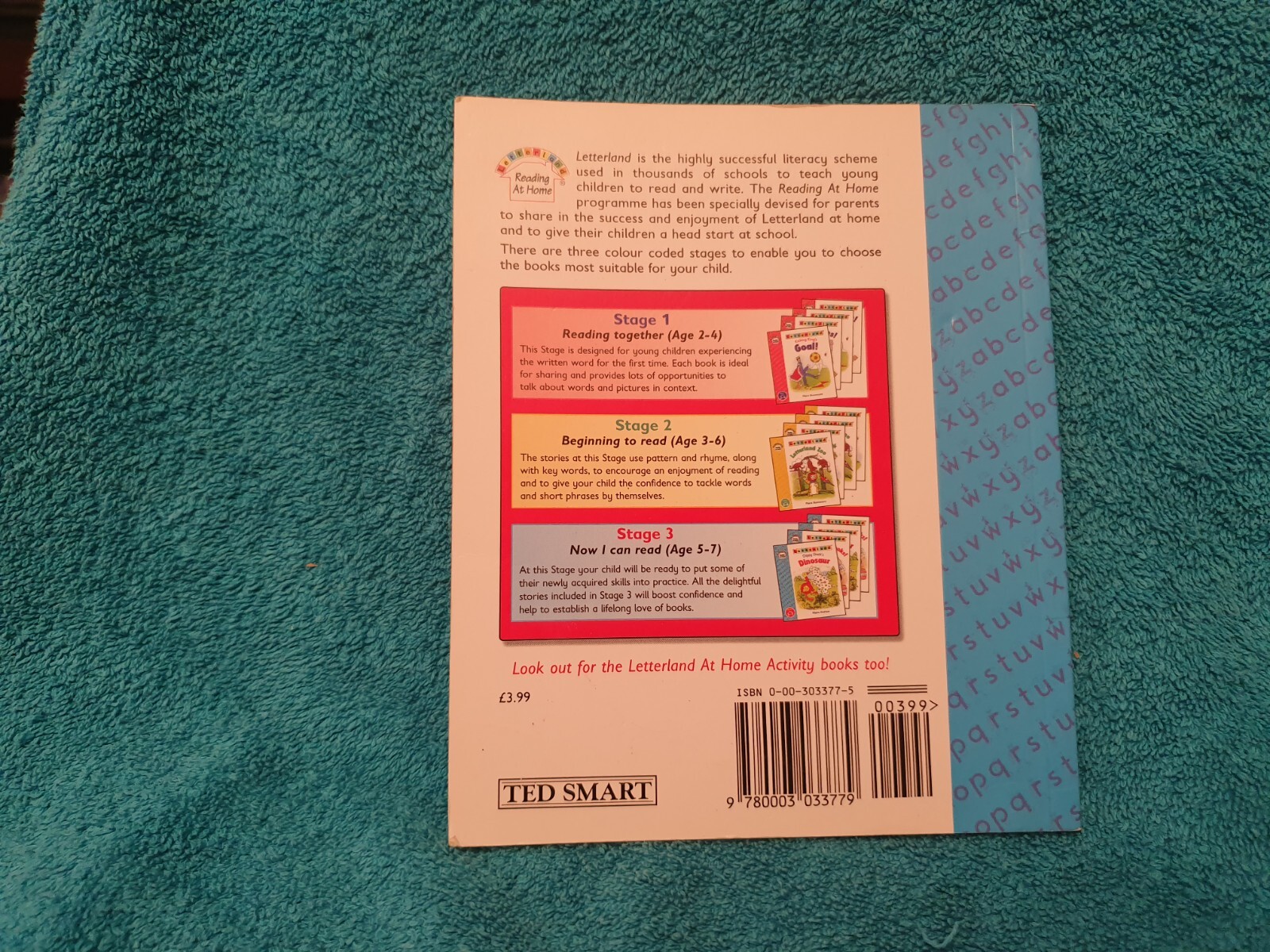 Letterland Reading At Home 3 books … Too Many Cooks, Ten Cakes, Dinosaur