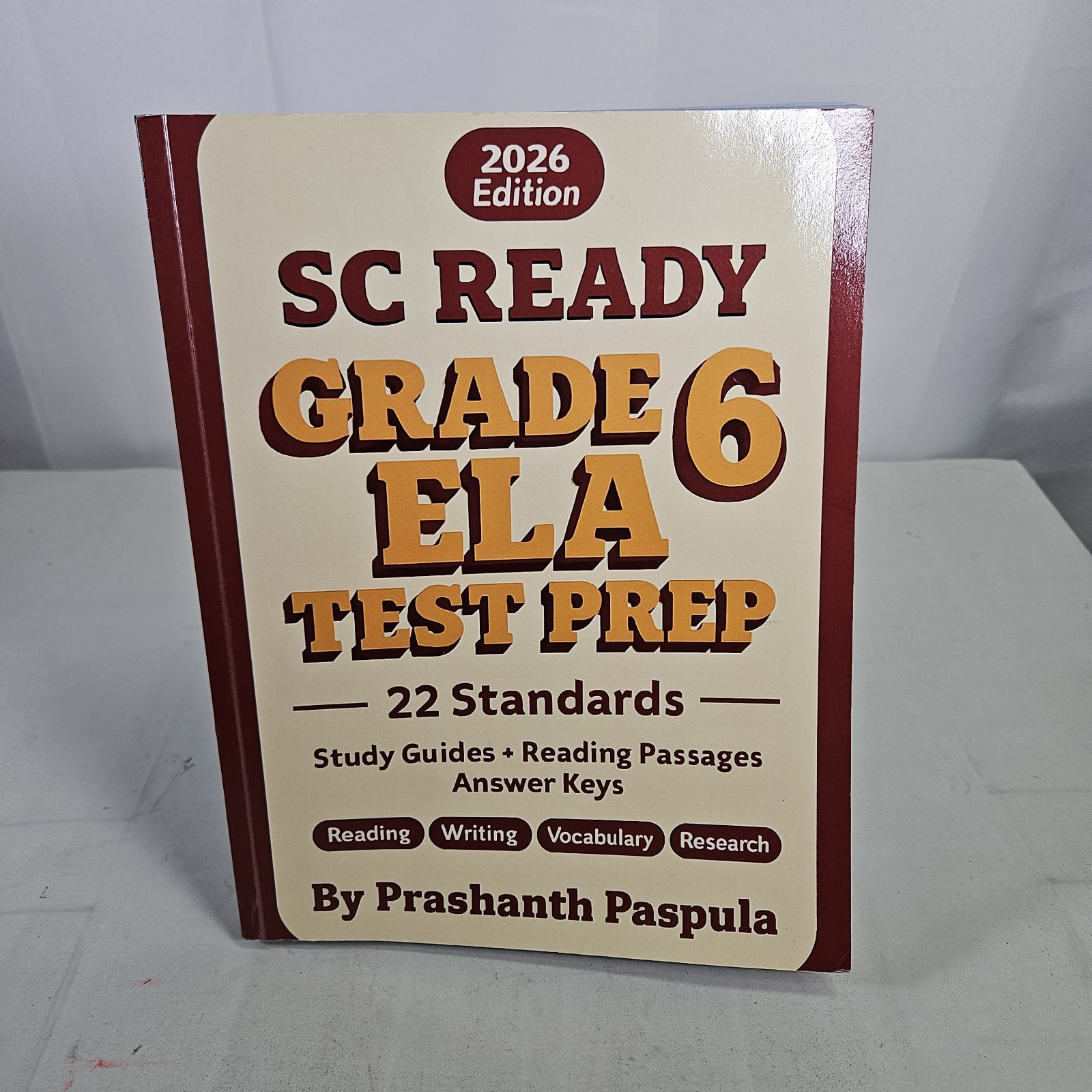 SC READY GRADE 6 ELA Test Prep: Study Guides & Practice Assessments