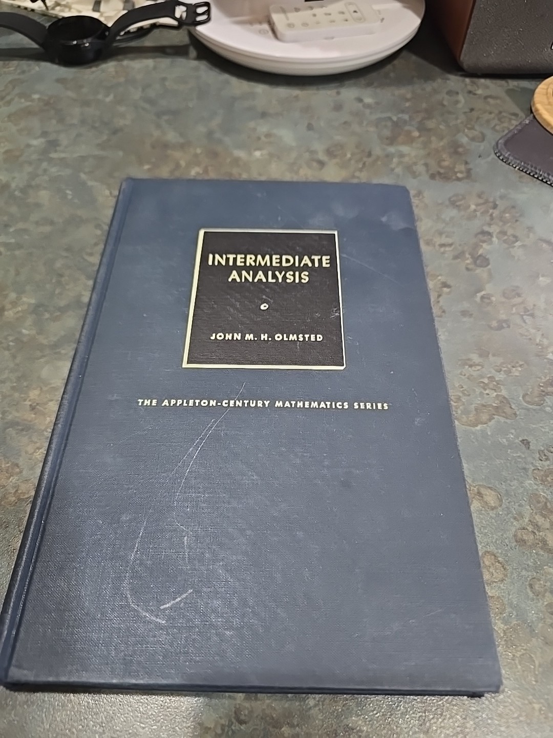 Intermediate Analysis – John Olmsted – Appleton-Century-Crofts Hardcover (1956)