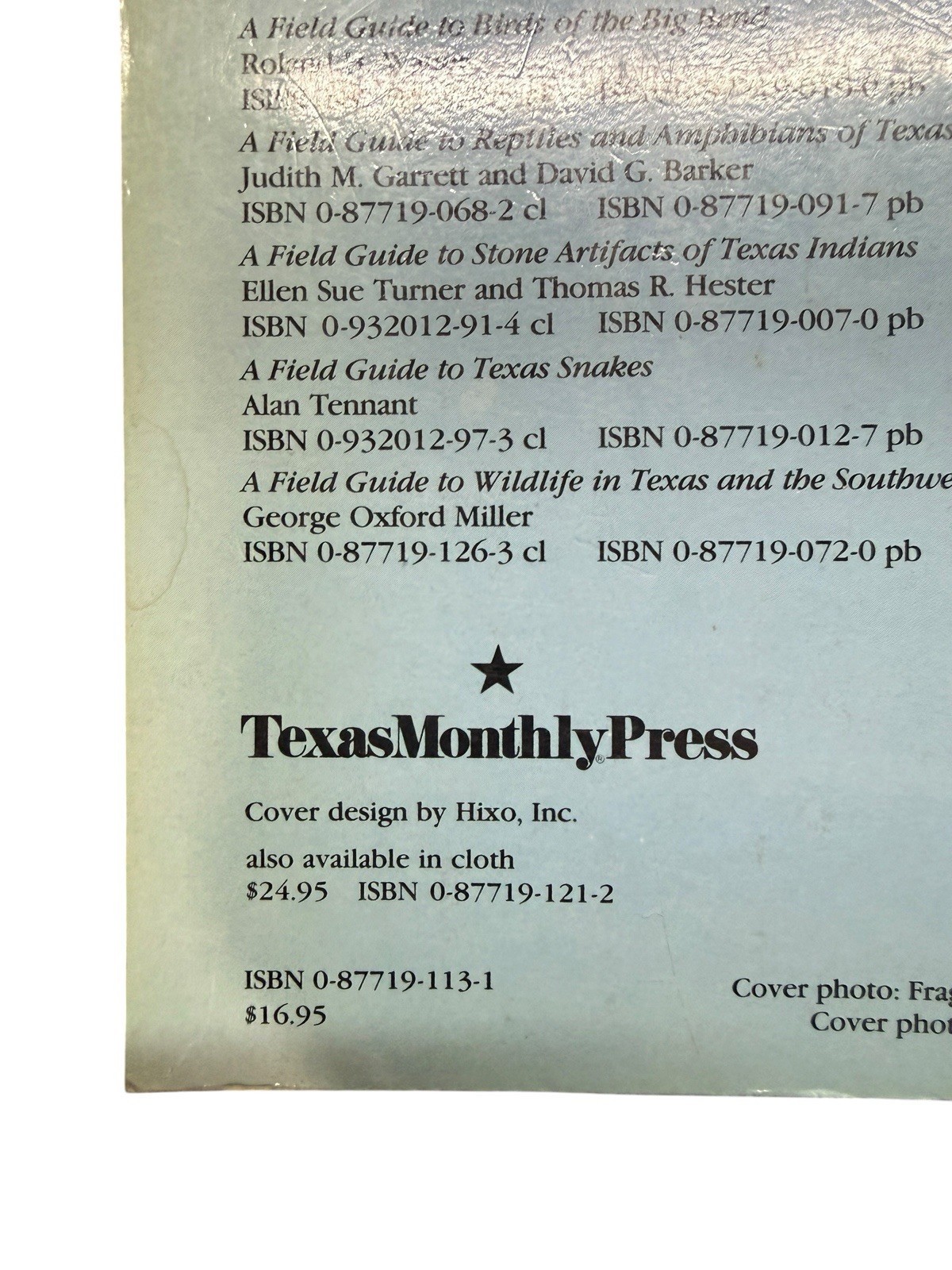 A Field Guide To Texas Trees By Benny J. Simpson Hardcover 1988 Signed by Author