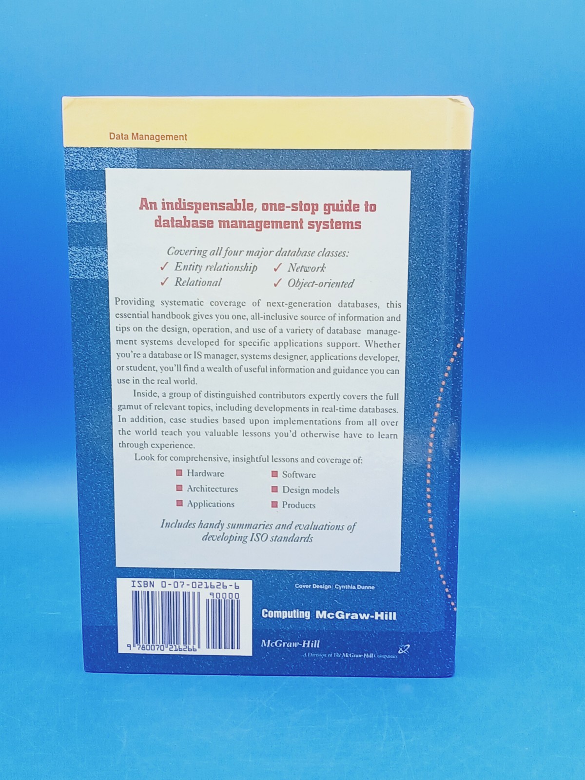 Database Systems Handbook Hardcover 1997 Book By Paul J. Fortier.