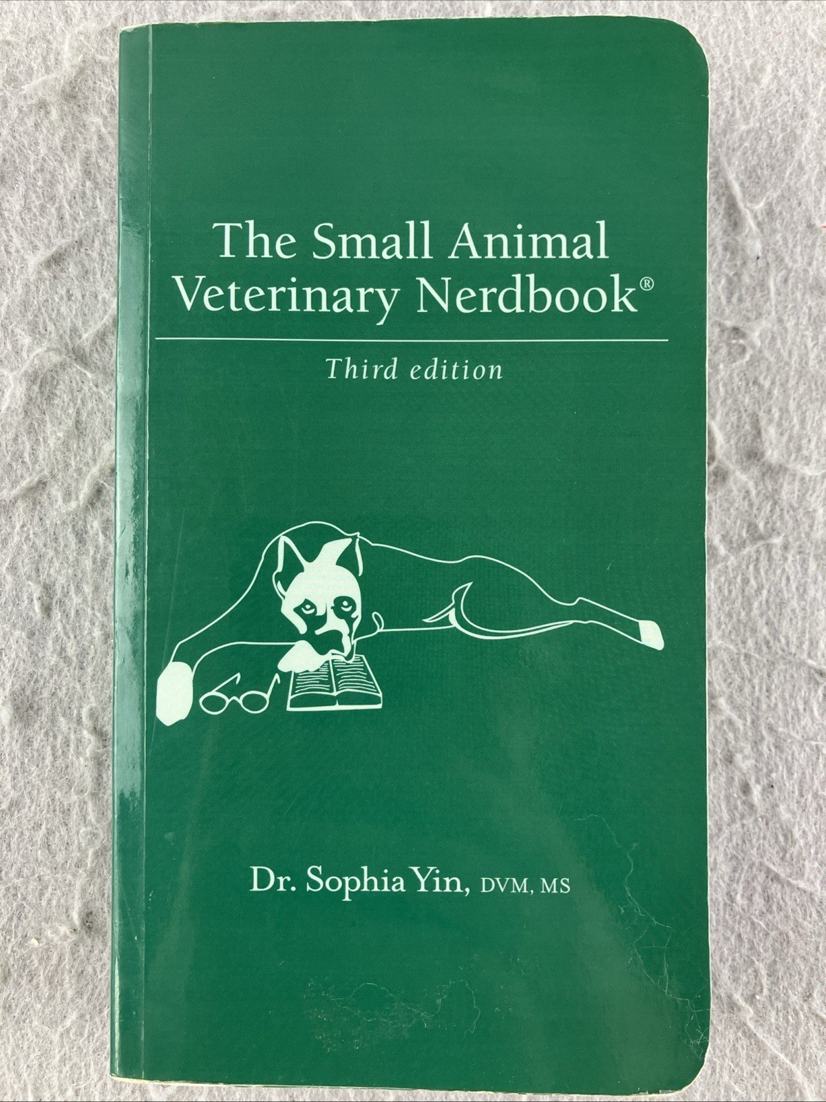 The Small Animal Veterinary Nerdbook Textbook Illustrated Medical Book
