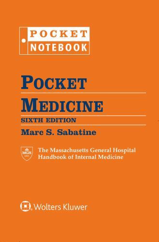Pocket Notebook Ser.: Pocket Medicine by Marc S. Sabatine (2016, Ringbound,…