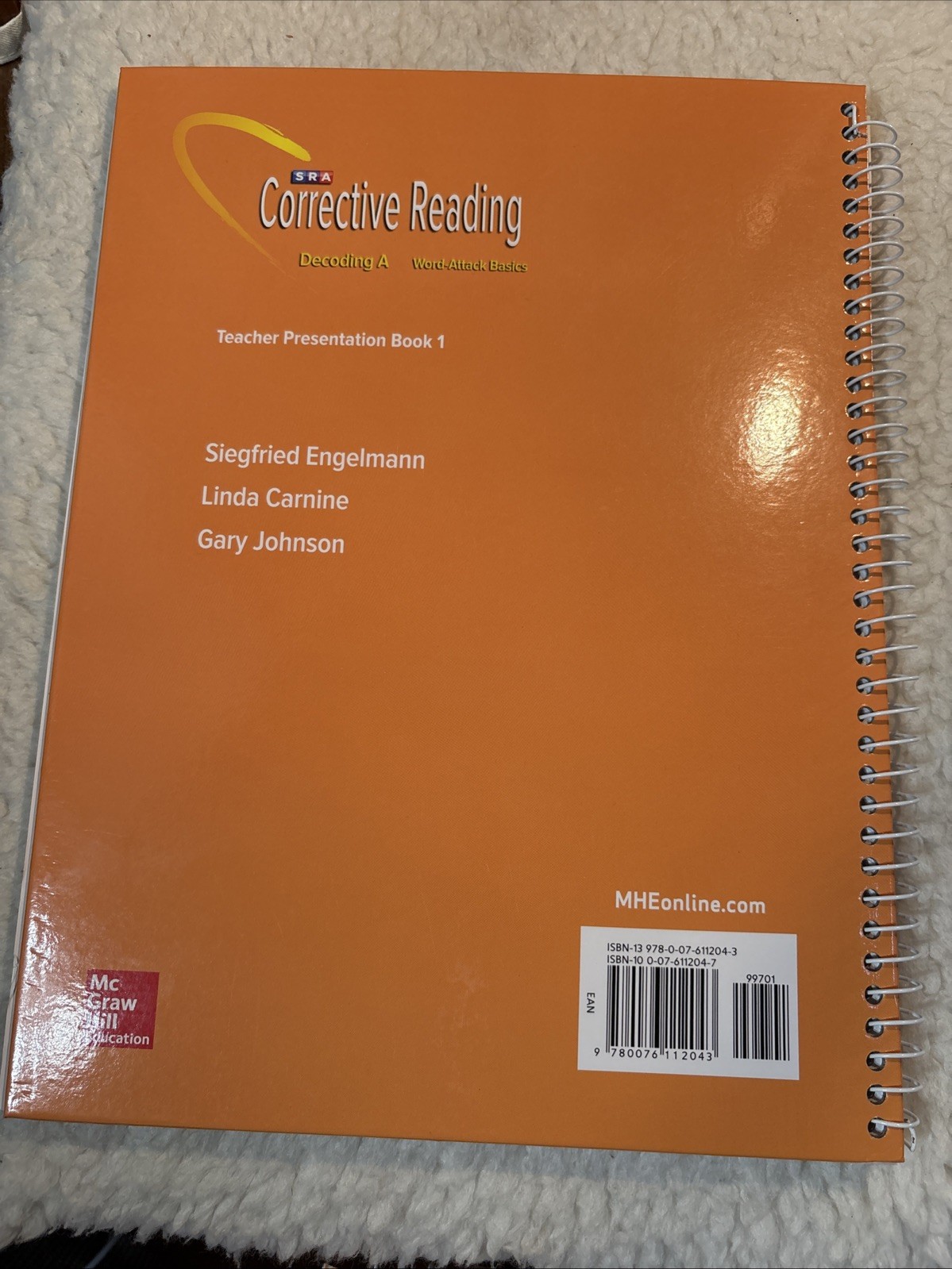 Corrective Reading Decoding Level A Teacher Materials Books 1 & 2 Word Attack