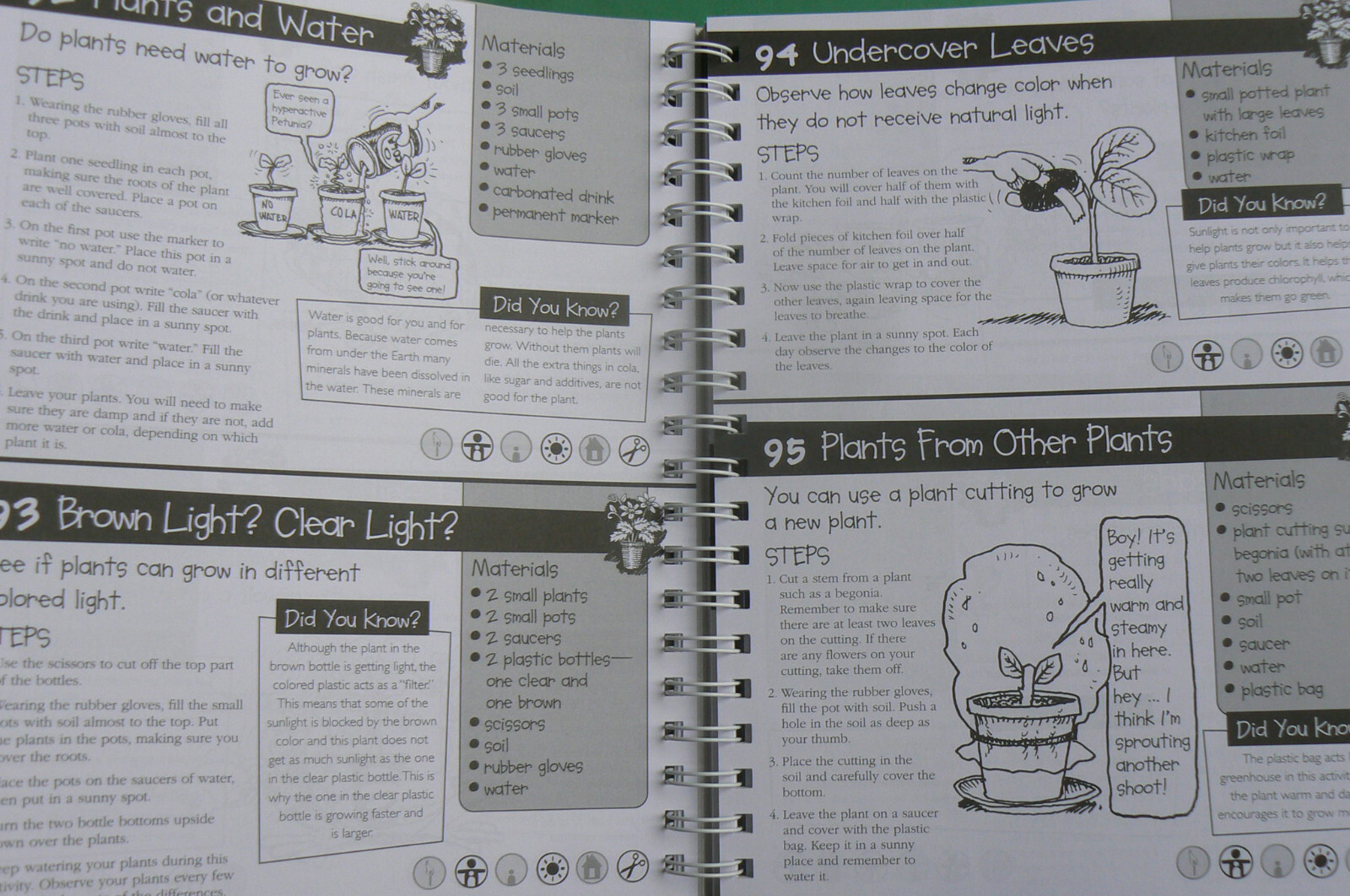 365 Awesome Science Experiments,ages 4-12 Hinkler Explore,spiral inside HC LN!