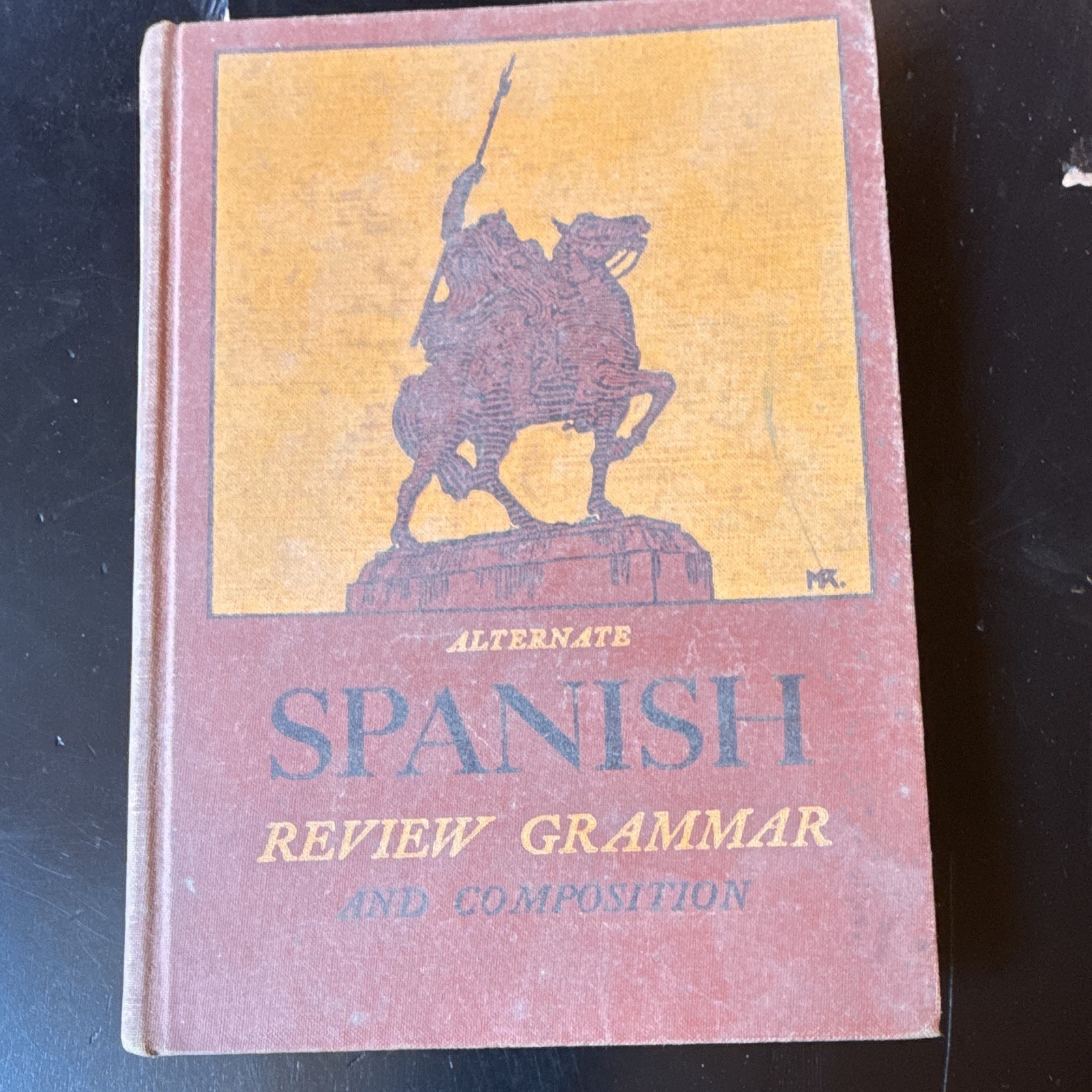 D. C. Heath Alternate Spanish Review Grammar & Composition Book Rev Ed HC 1943
