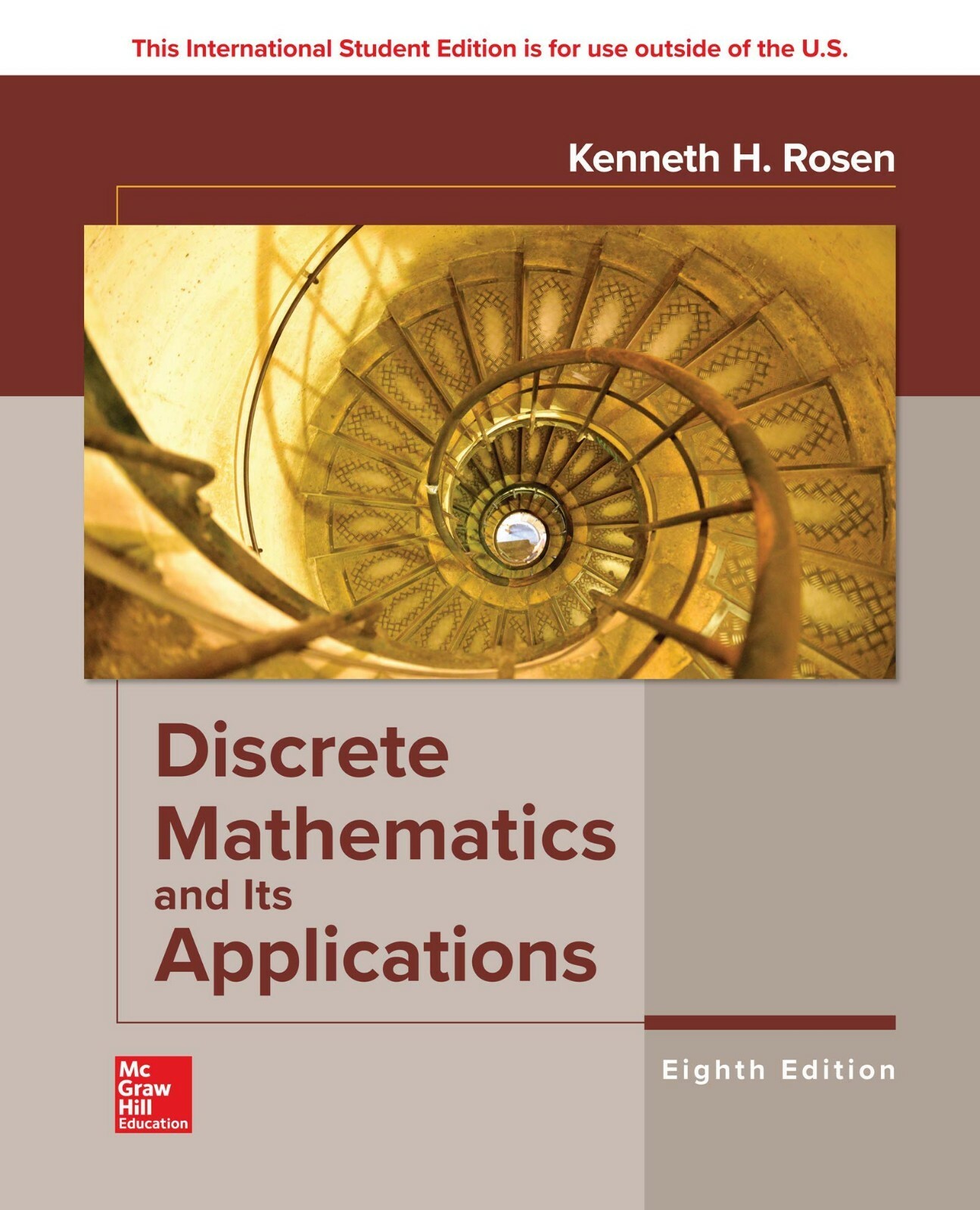 Discrete Mathematics and Its Applications 8th Global Edition