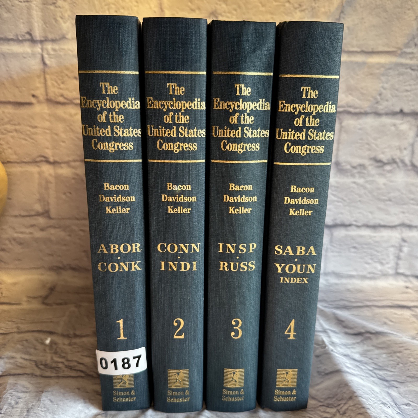 The Encyclopedia of the United States Congress by Roger H. Davidson (1995) LNEW!