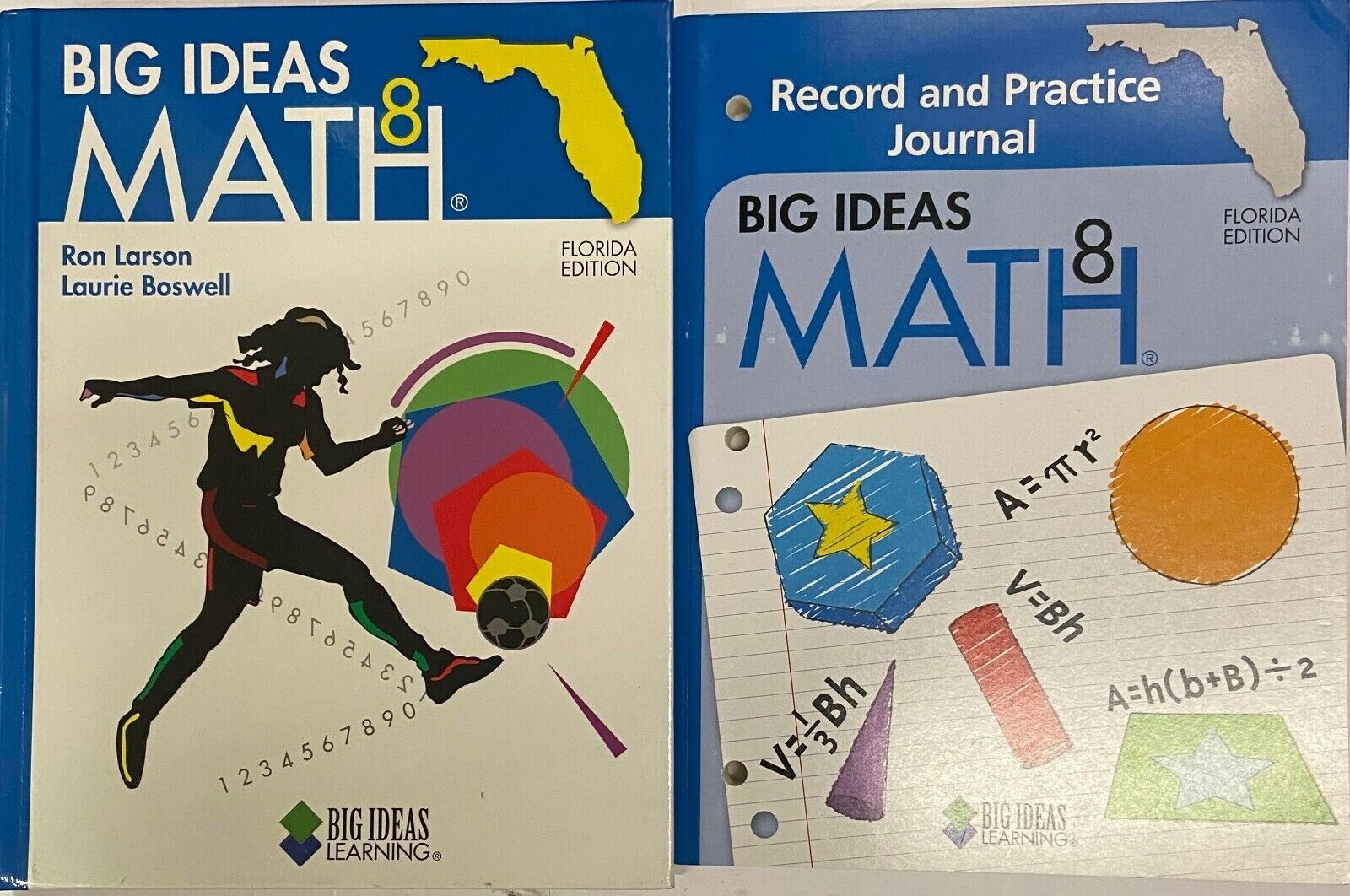 Grade 8 Math Text Workbook Bundle 8th Curriculum Homeschool Big Ideas