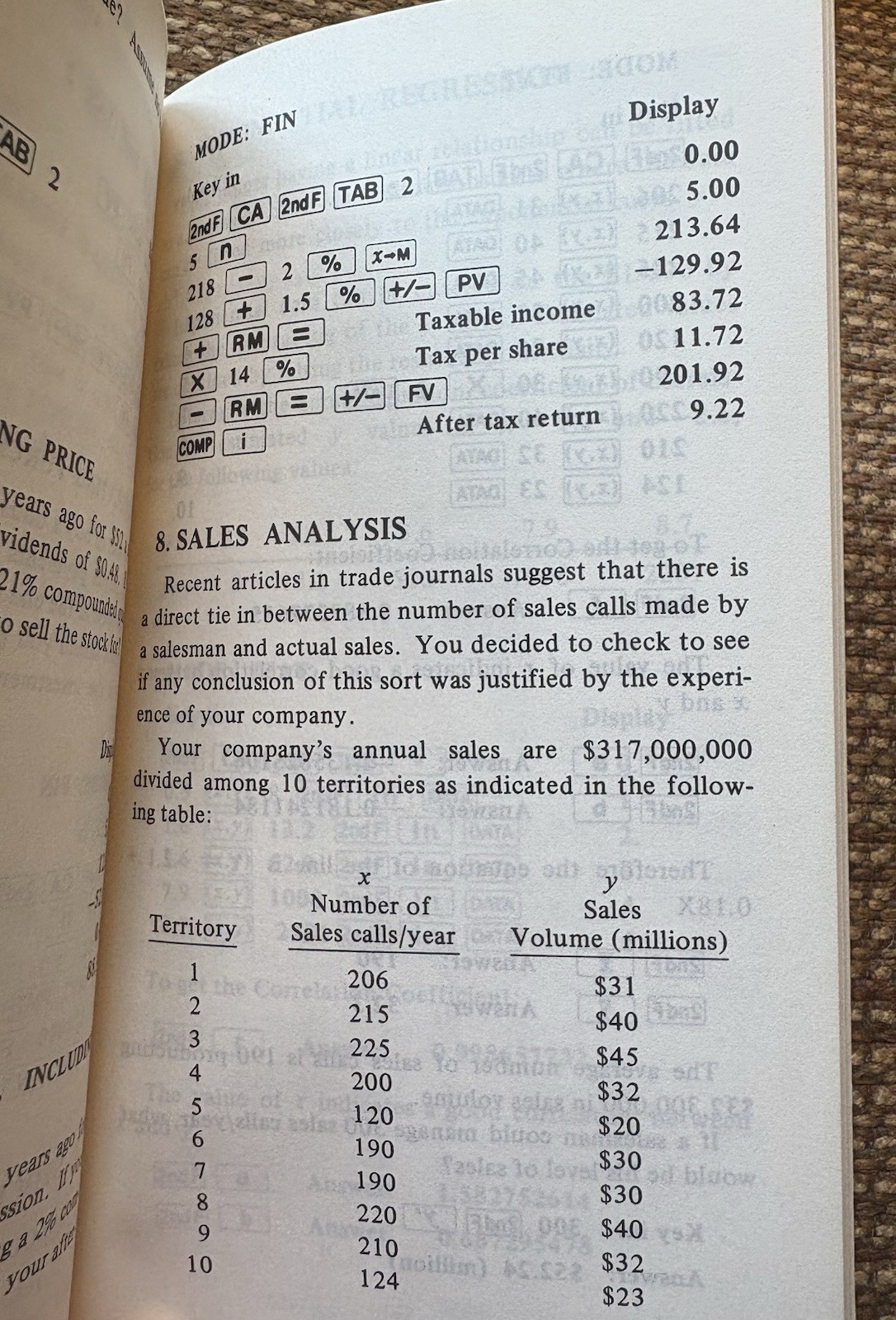 Sharp EL-512 Calculator Programming For The Sciences (1983), Applications