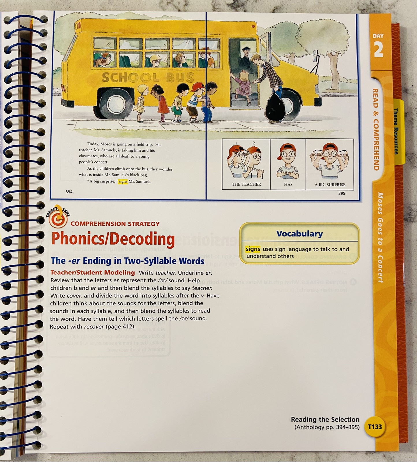 Houghton Mifflin Reading, Grade 2, Teacher’s Edition, Theme 6 Delights
