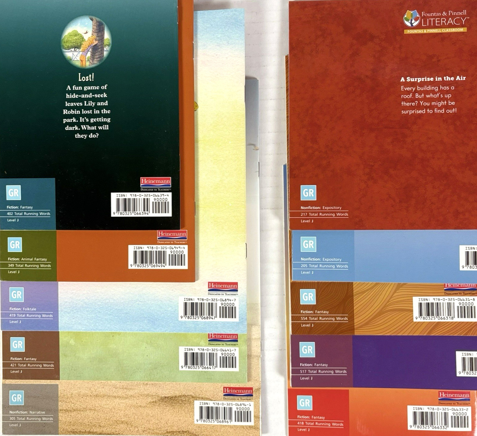 FOUNTAS & PINNELL 3rd Grade Level I-S Guided Readers Complete 200-Book Library