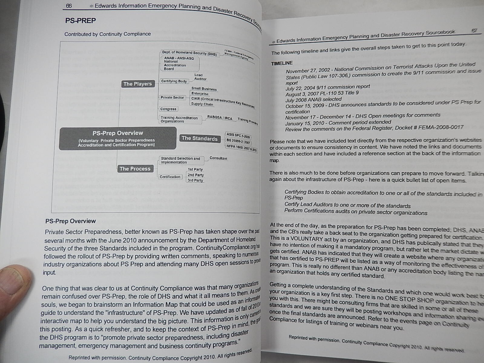 Emergency Planning and Disaster Recovery Sourcebook, 2013, 20th Edition, Edwards