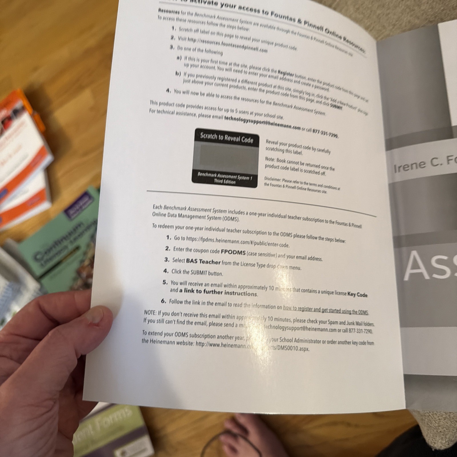 FOUNTAS & PINNELL ASSESSMENT GUIDE SYSTEM 1 / LEVELS A-N / THIRD EDITION / NEW
