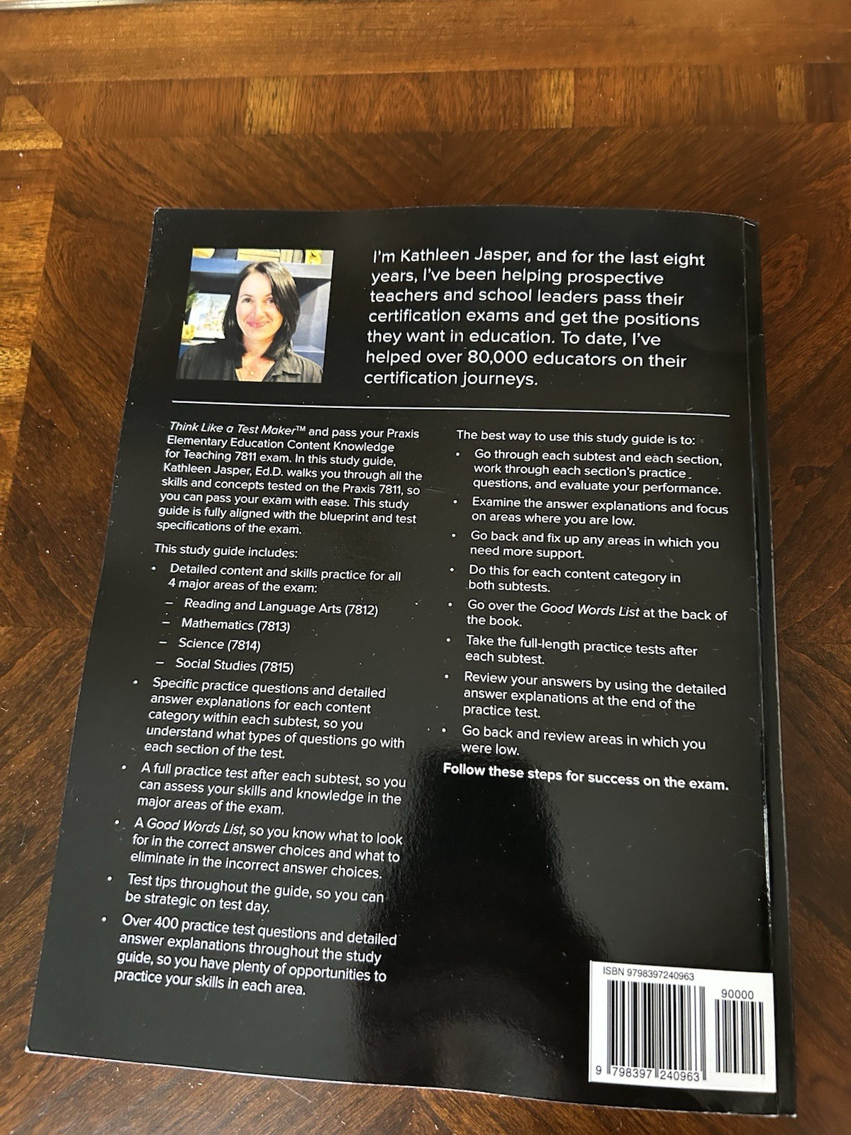 Praxis 7811 Test Prep Book For Teacher Certification New!