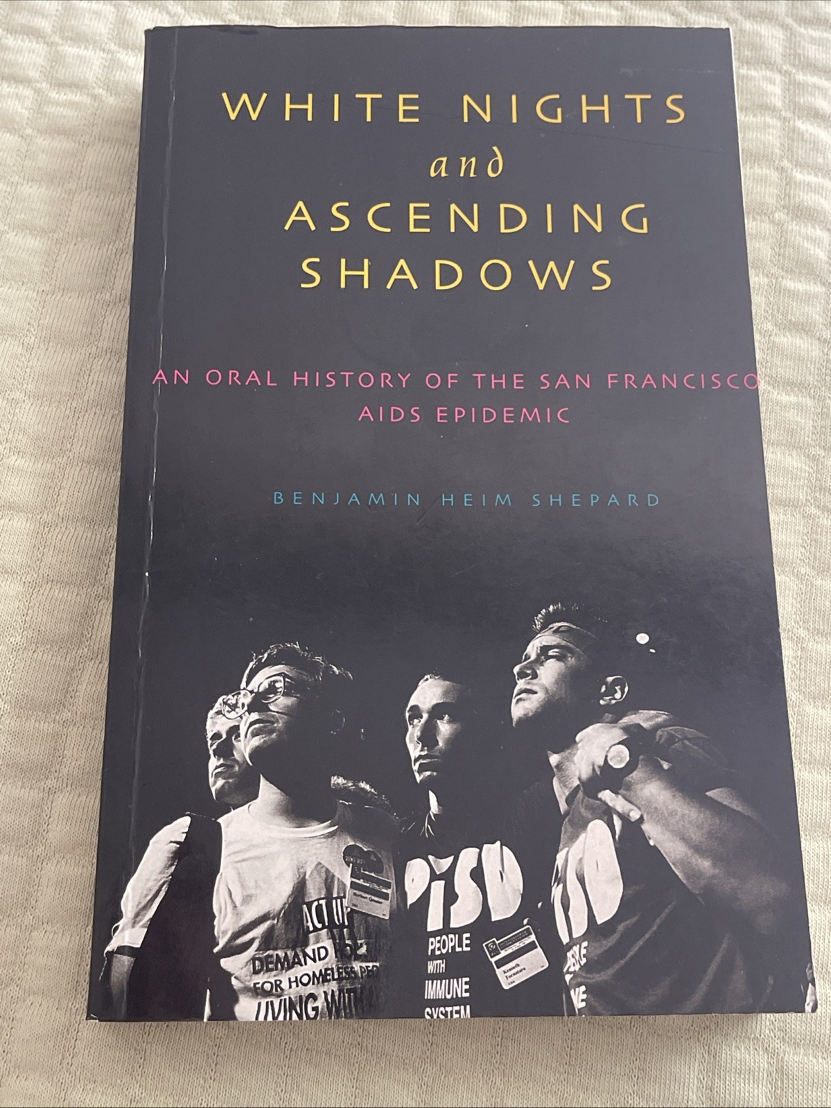 WHITE NIGHTS AND ASCENDING SHADOWS – BENJAMIN HEIM SHEPARD – RARE VERY GOOD PB