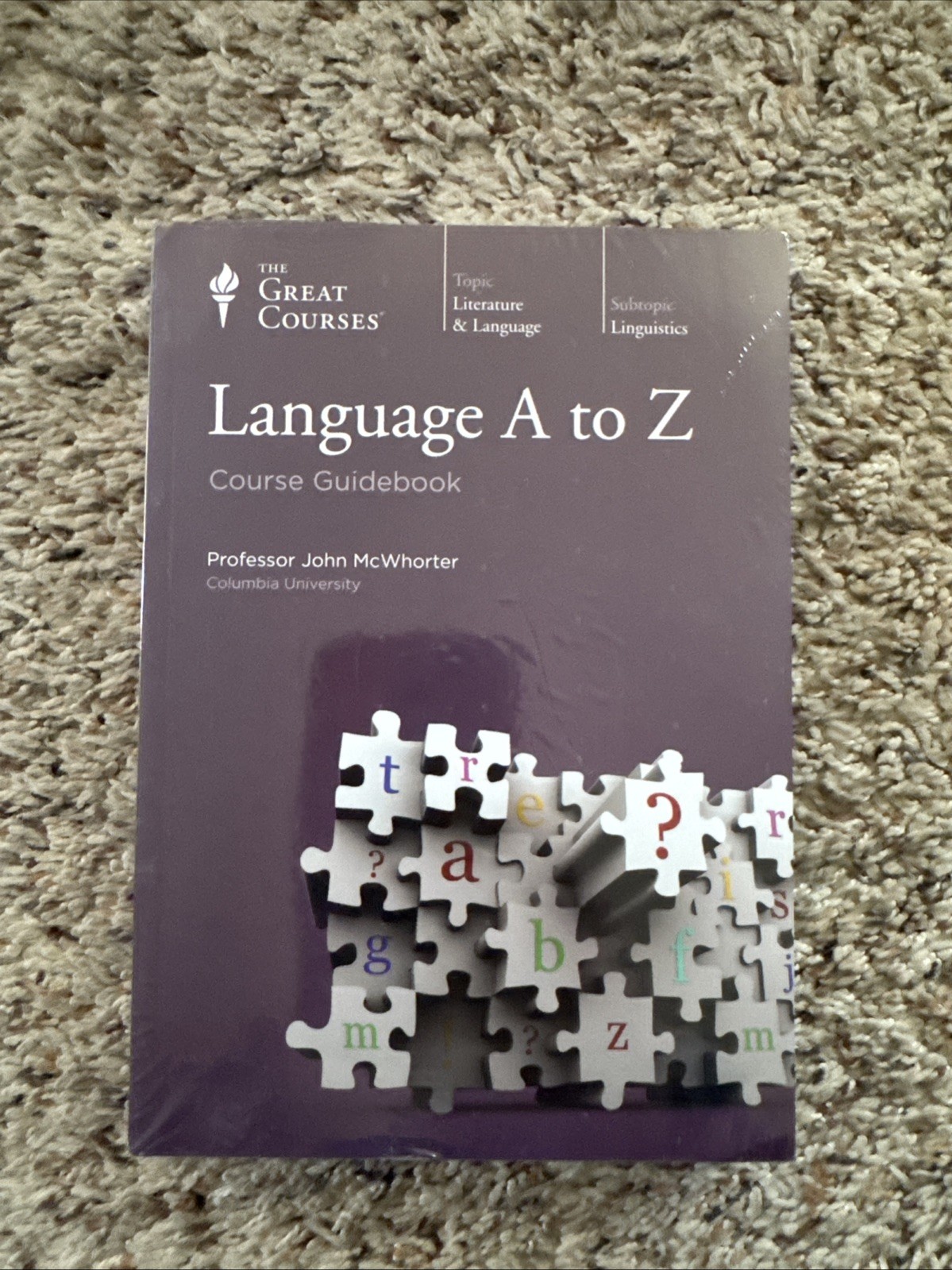 The Great Courses Linguistics Language A to Z Course and Guidebook NEW Sealed