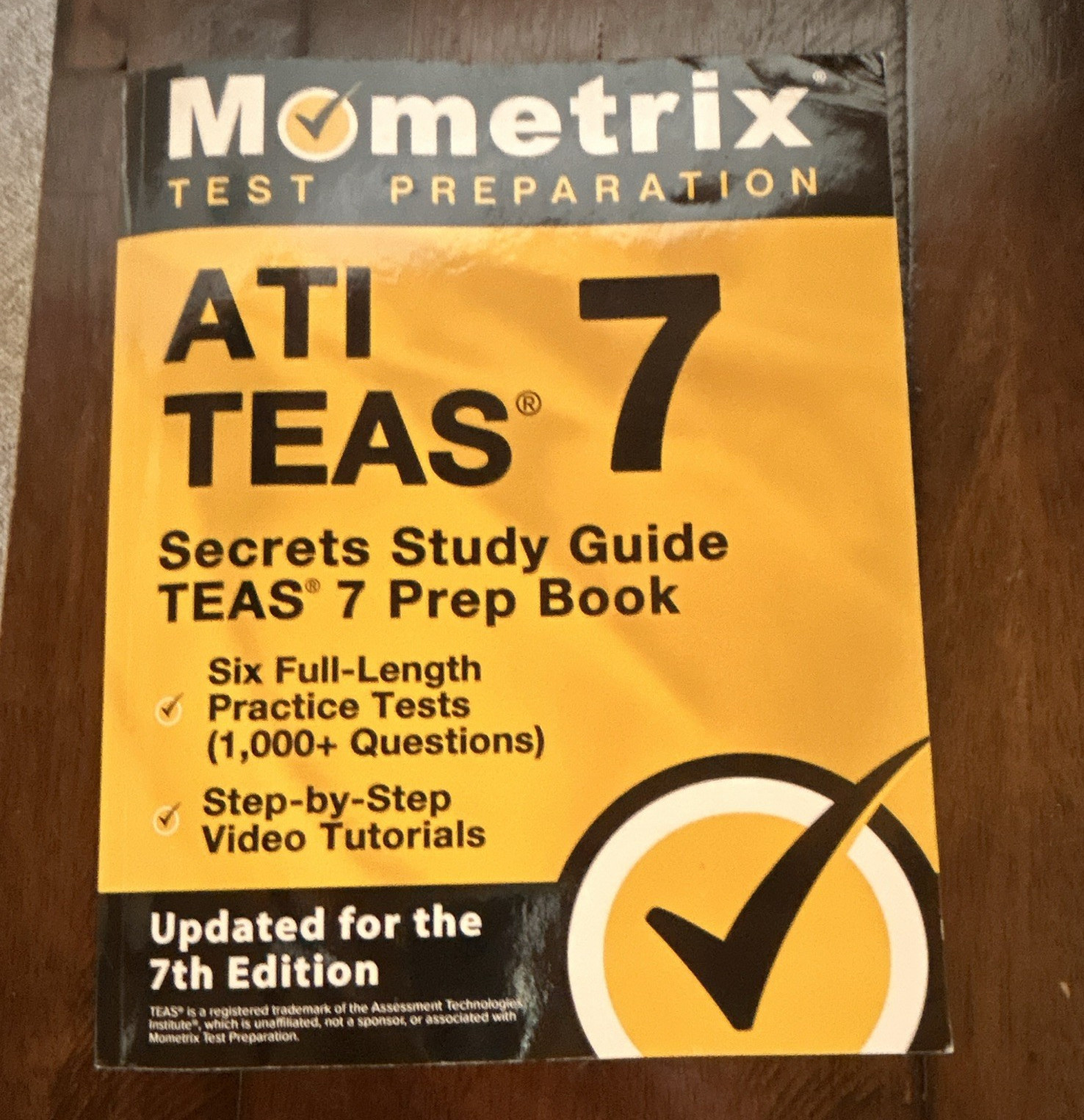 Mometrix ATI TEAS 7 Secrets Study Guide Book w/ Practice Tests, Nursing Exam