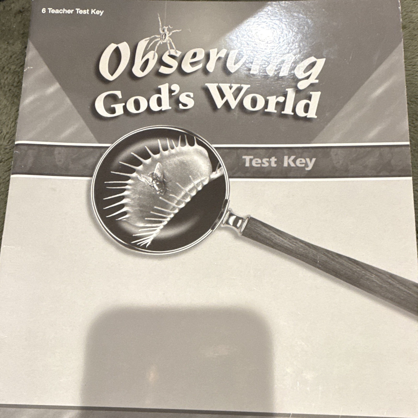 Observing God’s World Science Test Key Teacher’s Edition by A.A. Milne Paperback