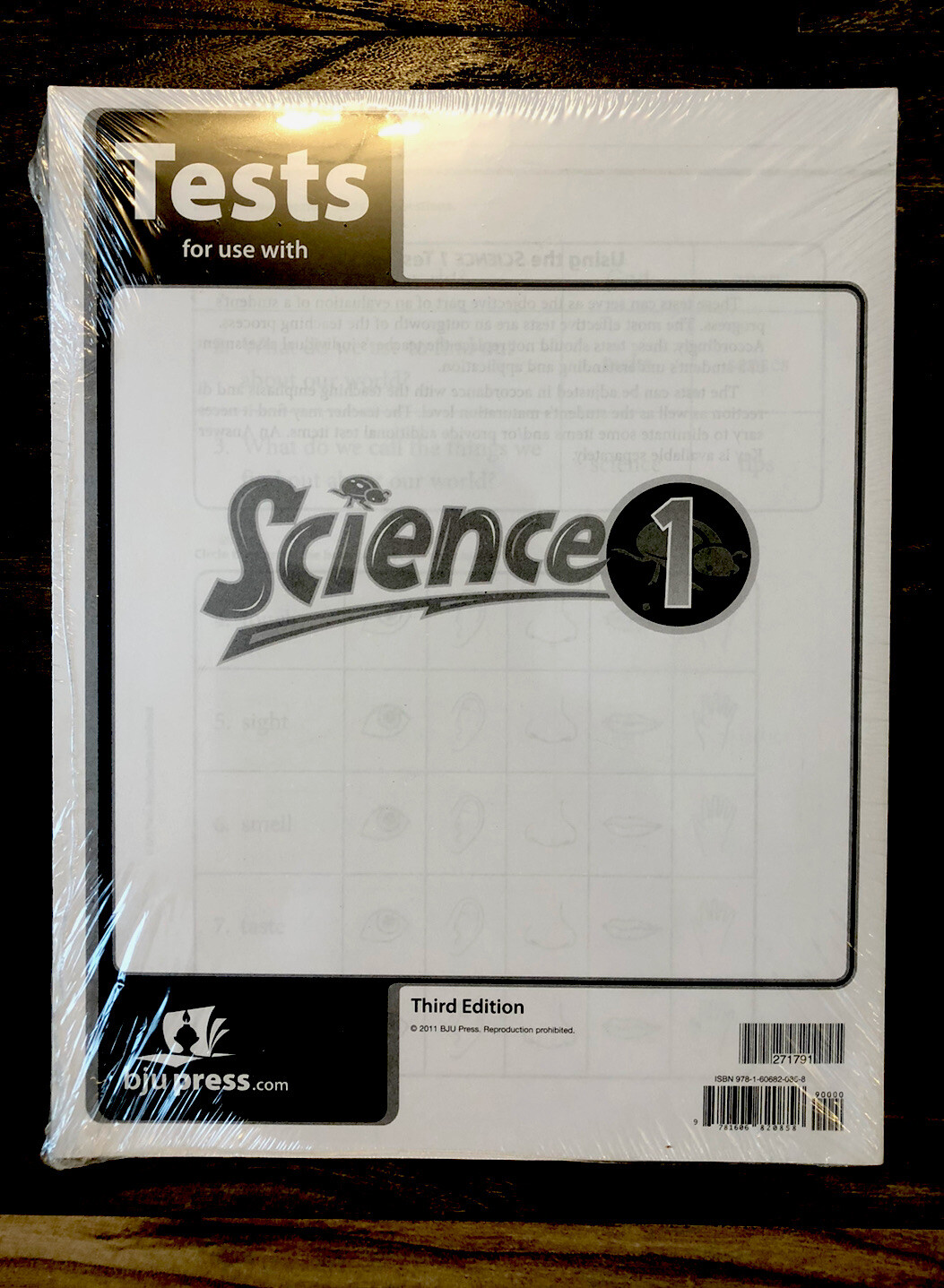 BJU Press Science 1 Tests/Third Edition