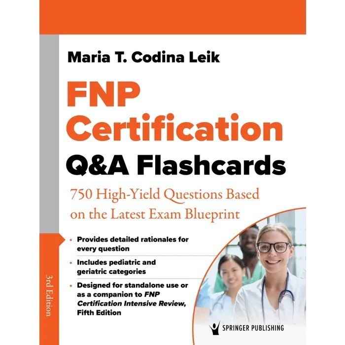 FNP Certification Q&a Flashcards : 750 High-Yield Questions Based on the Latest