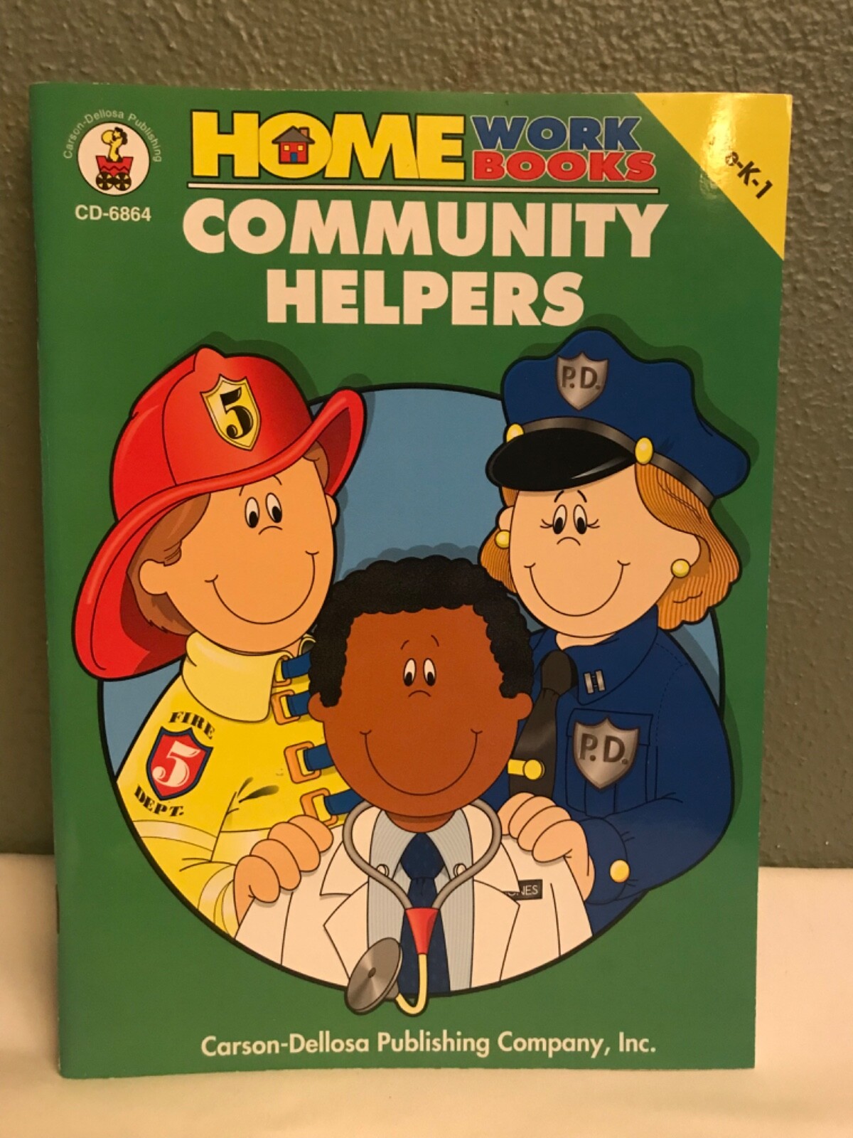 Homework Books Community Helpers Pre-K-1 Paperback 64 Pages