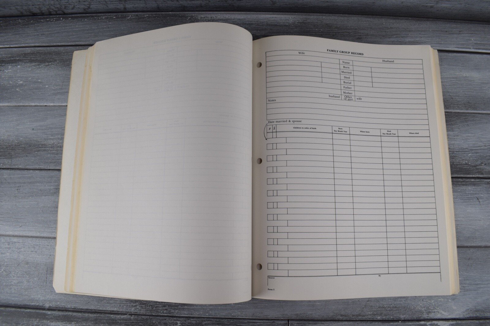 Tracing Your Ancestry Logbook Helmbold, F. Wilbur – Great Way To Organize Search