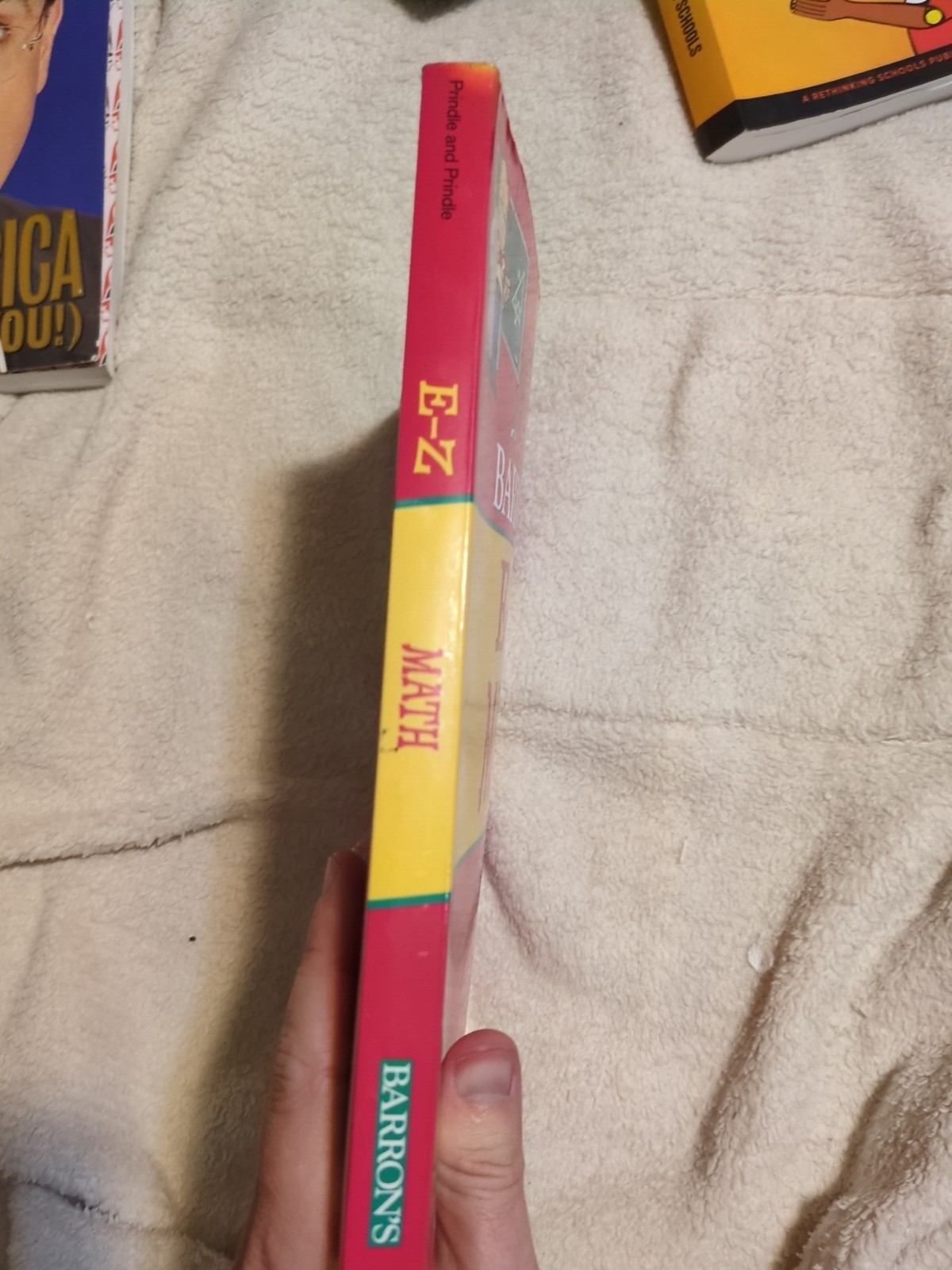 Barron’s Easy Way Ser.: E-Z Math by Anthony Prindle and Katie Prindle Paperback