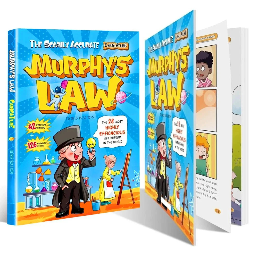 Murphy’s Law Learning Book For Kids 8-12 Years Old Builds Resilience