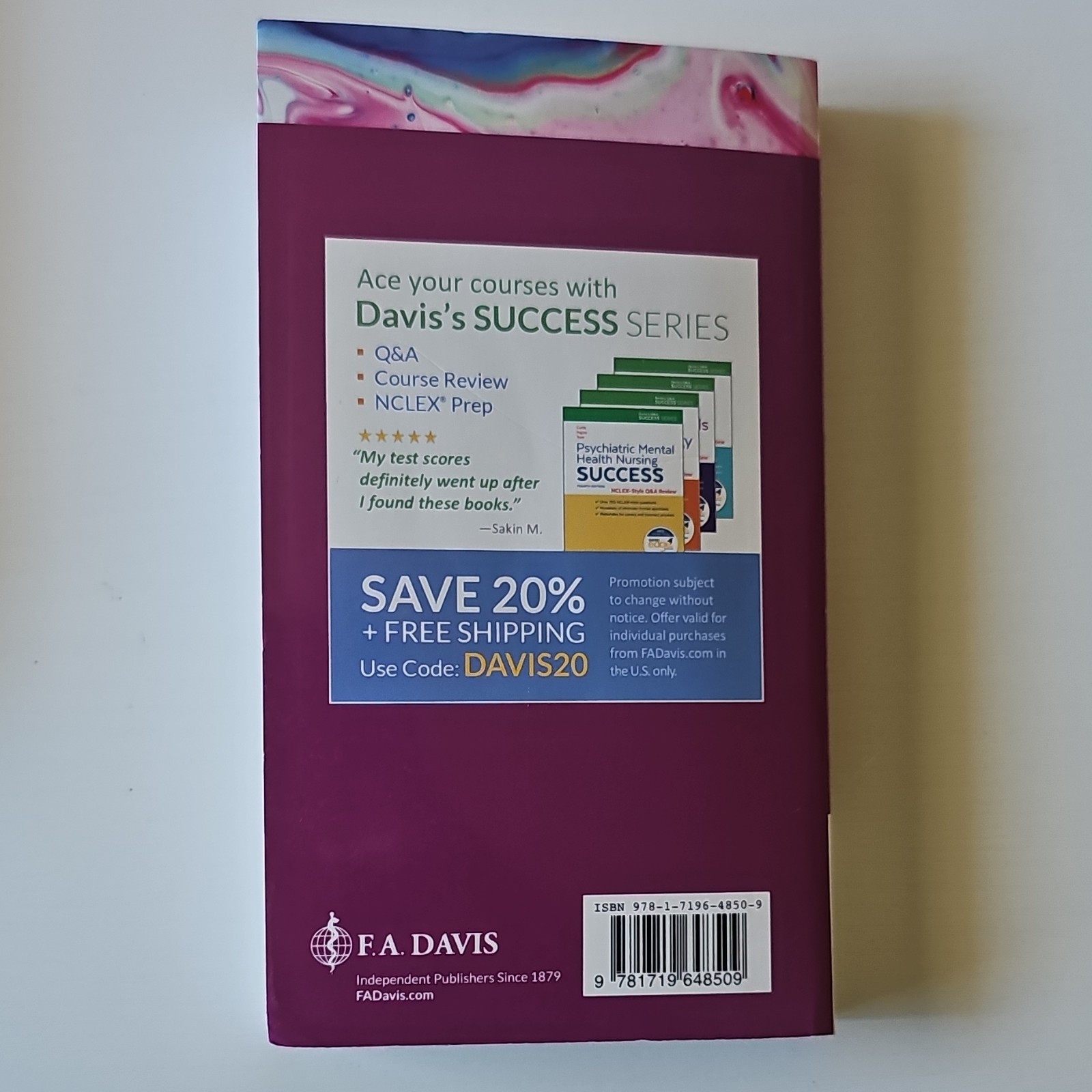 F.A. Davis Pocket Guide to Townsend’s Psychiatric Nursing 12th PB 2024