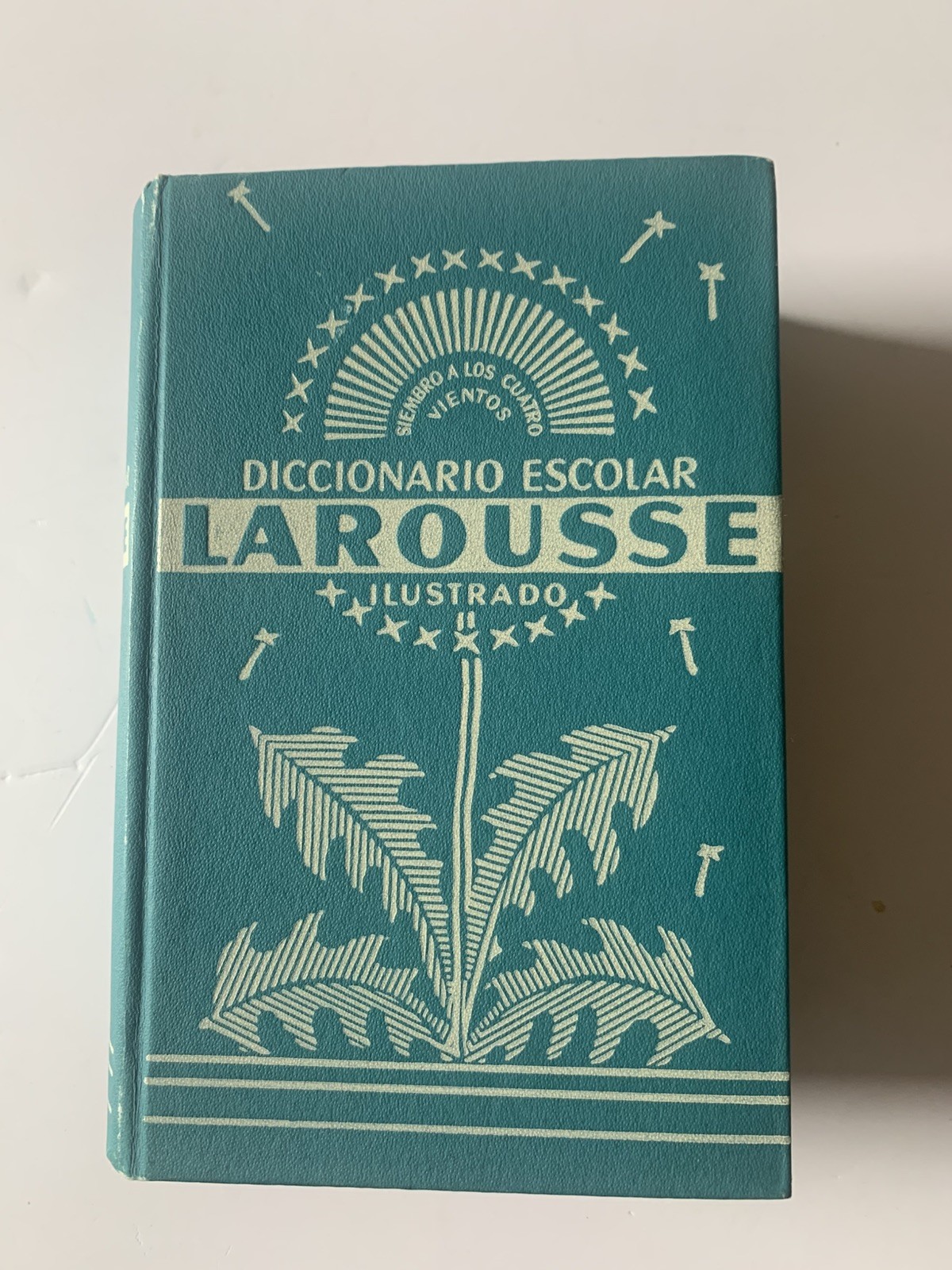 Vintage Hard Cover Dictionaries Escolar Larousse Ilustrado Spanish Dictionary