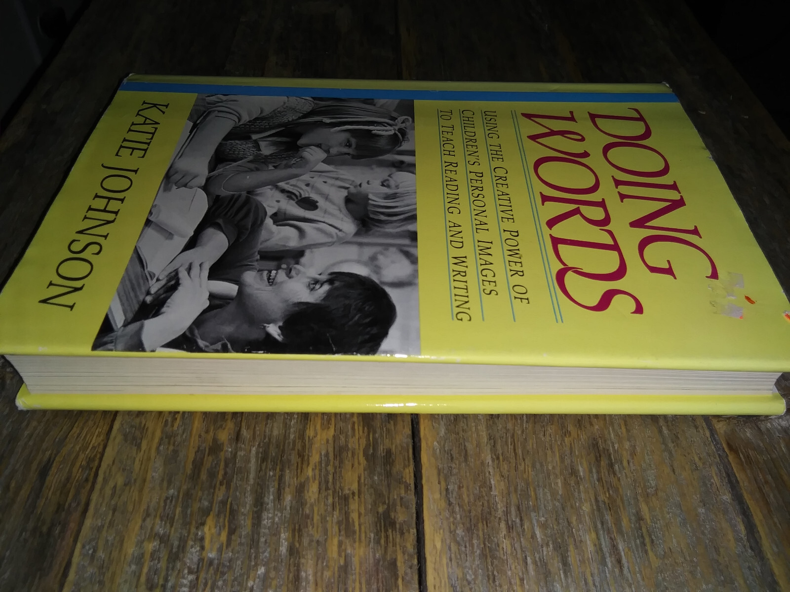 Doing Words Creative Power Childrens Images Teach Reading Writing Vintage Book