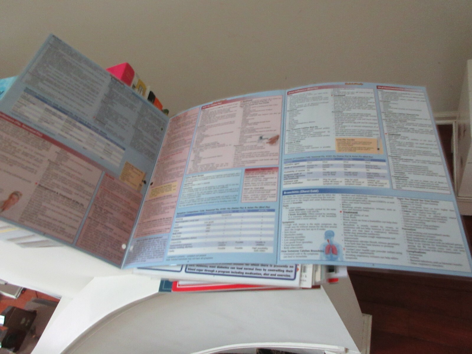 Quick Study Health , Bar Charts , Inc. , First Aid Cold & Flu , 2010