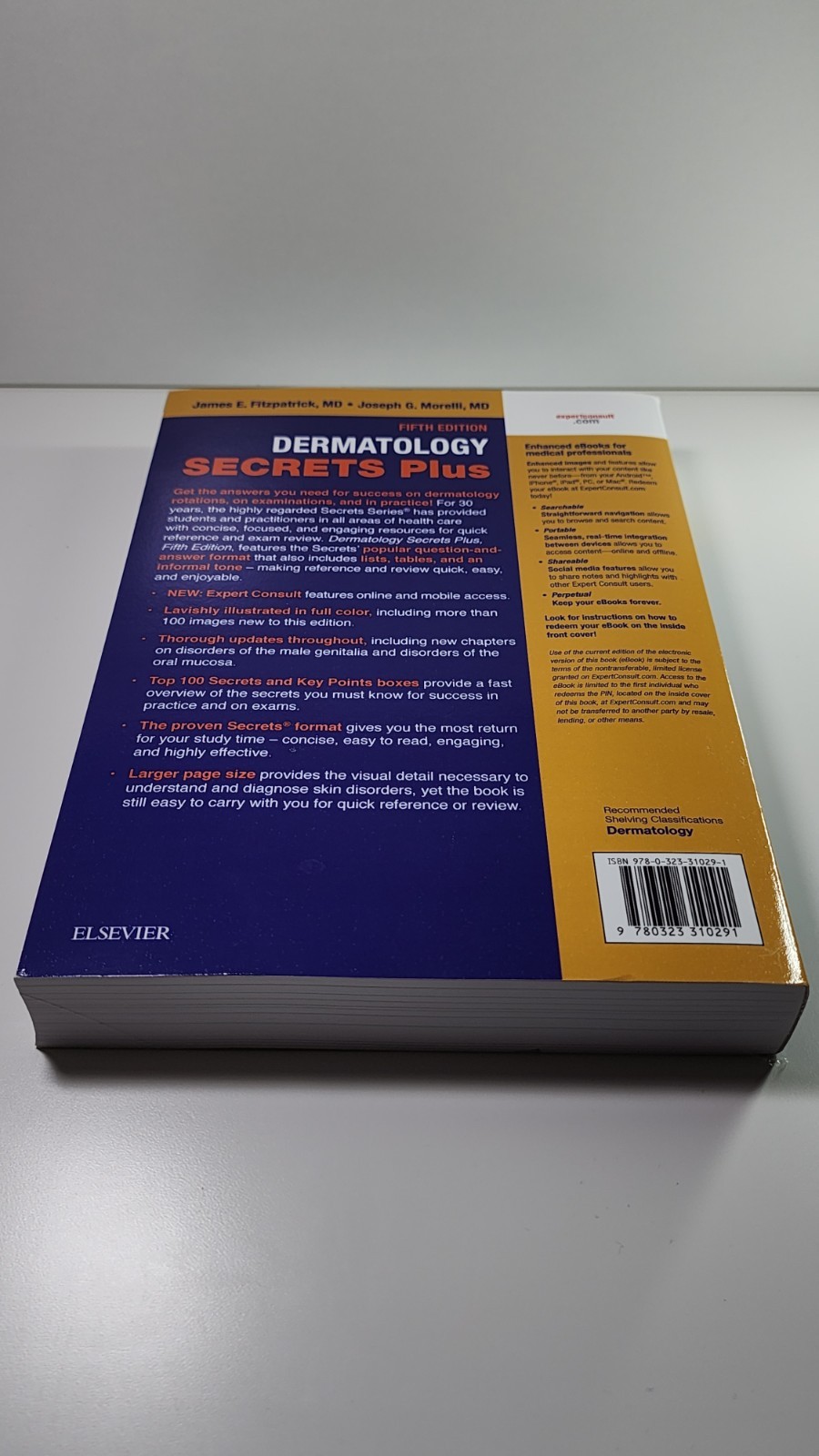 Dermatology Secrets Plus by Joseph G. Morelli and James E. Fitzpatrick 5th Ed.