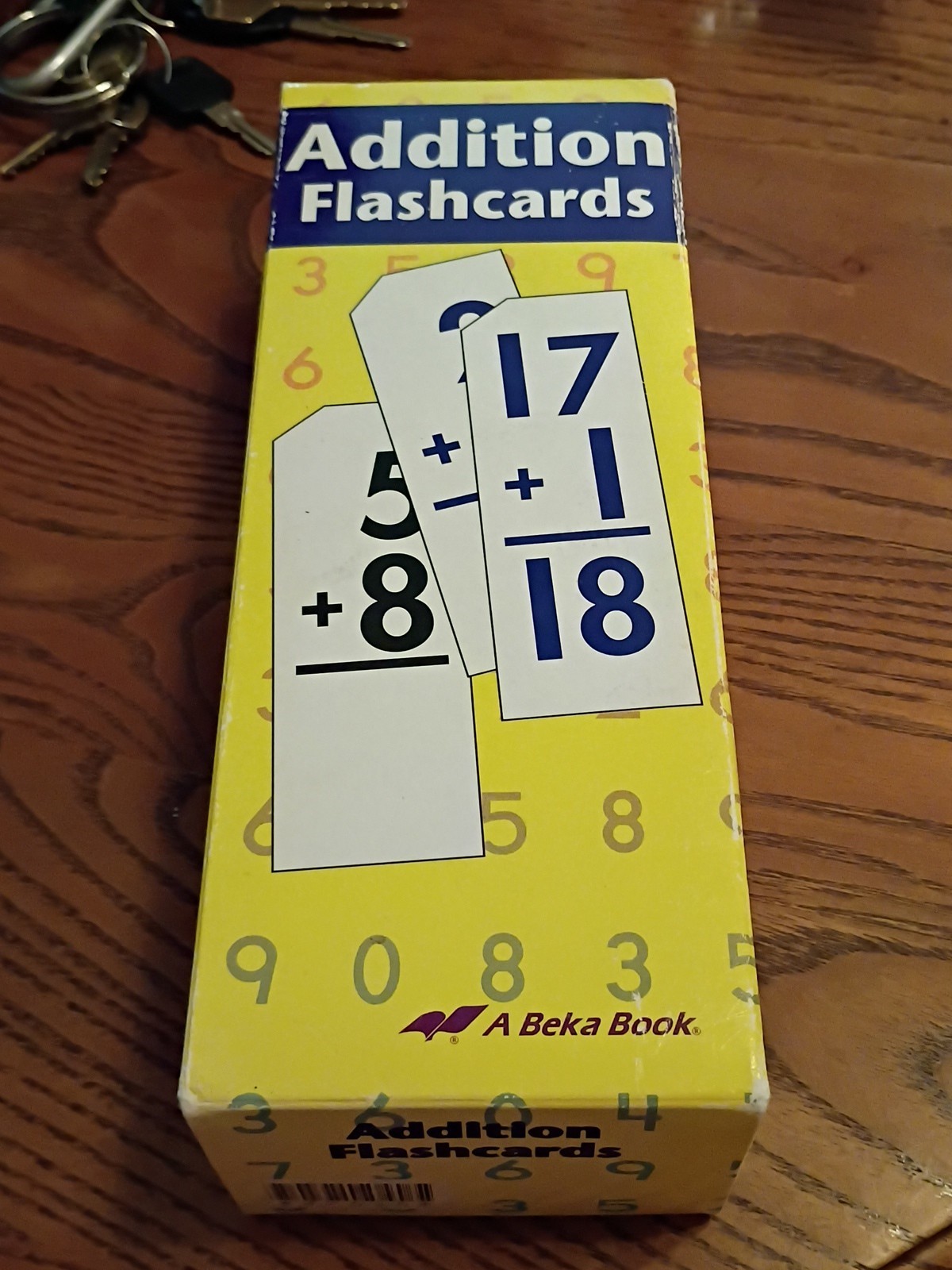 Abeka Addition Flashcards Box Set. 1992, Complete – Homeschool