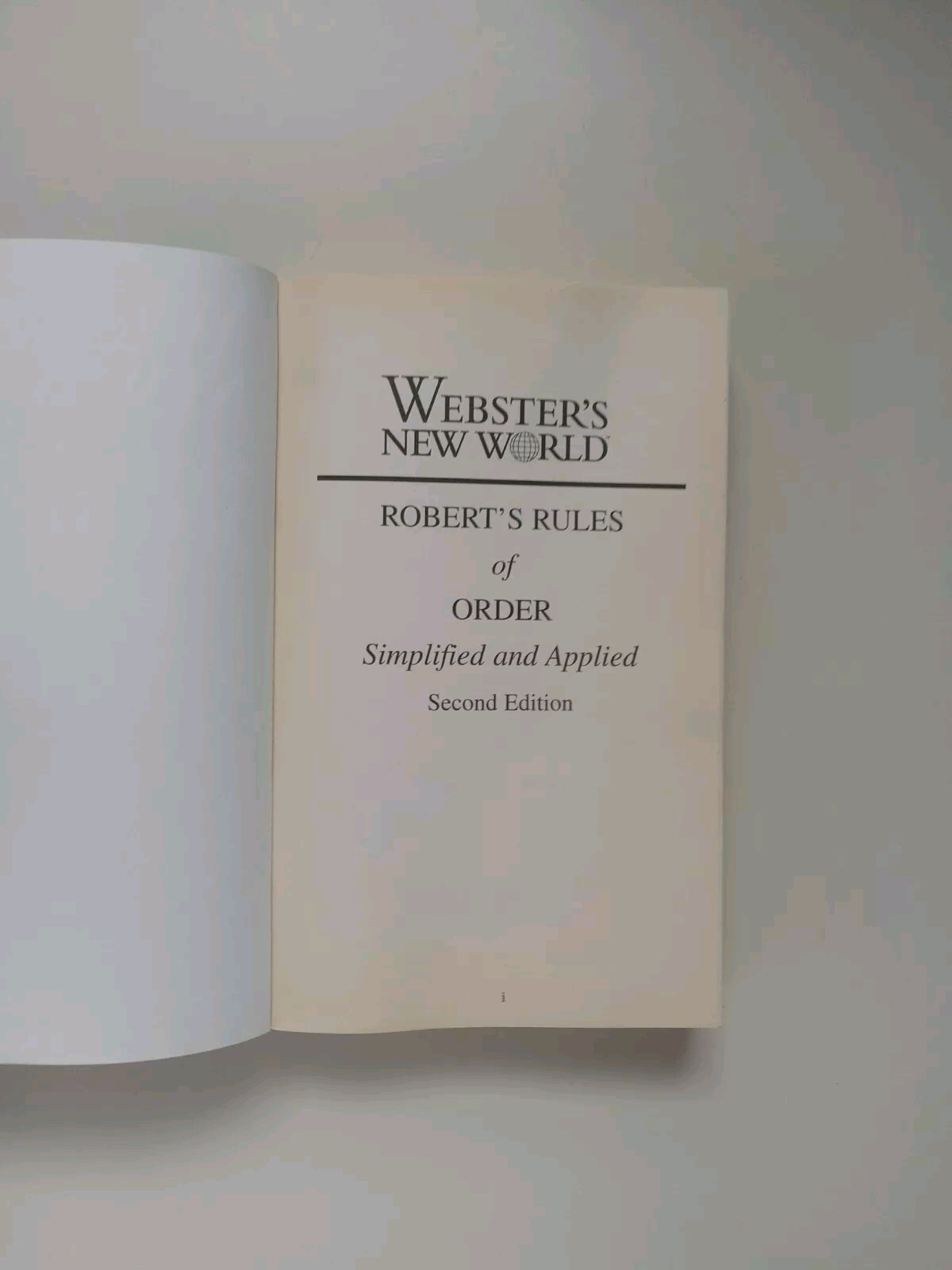 Robert’s Rules of Order : Simplified and Applied by Robert McConnell Robert…