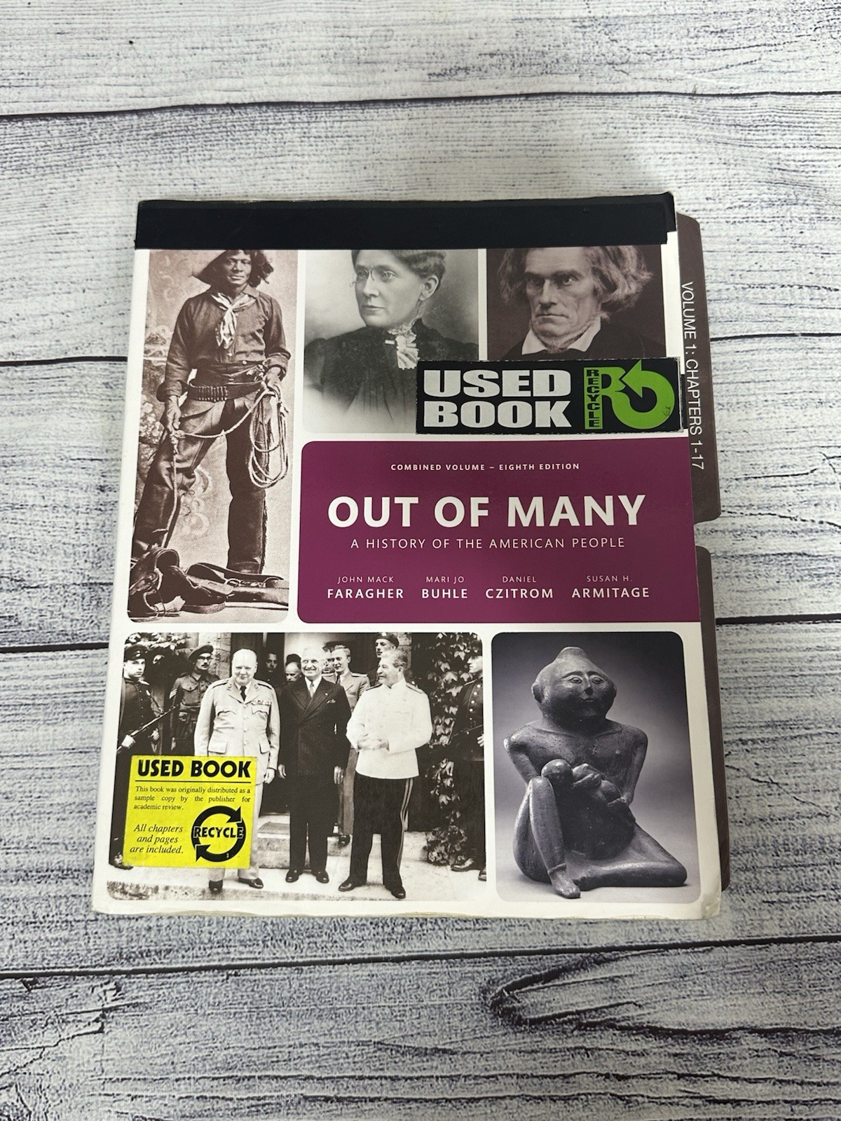 Out of Many, Combined Volume by Mari Jo Buhle, INSTRUCTOR’S COPY – Acceptable