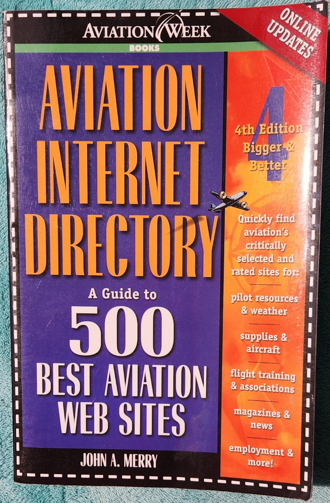 Aviation Internet Directory Guide To 500 Best Aviation Web Sites 395 Pages